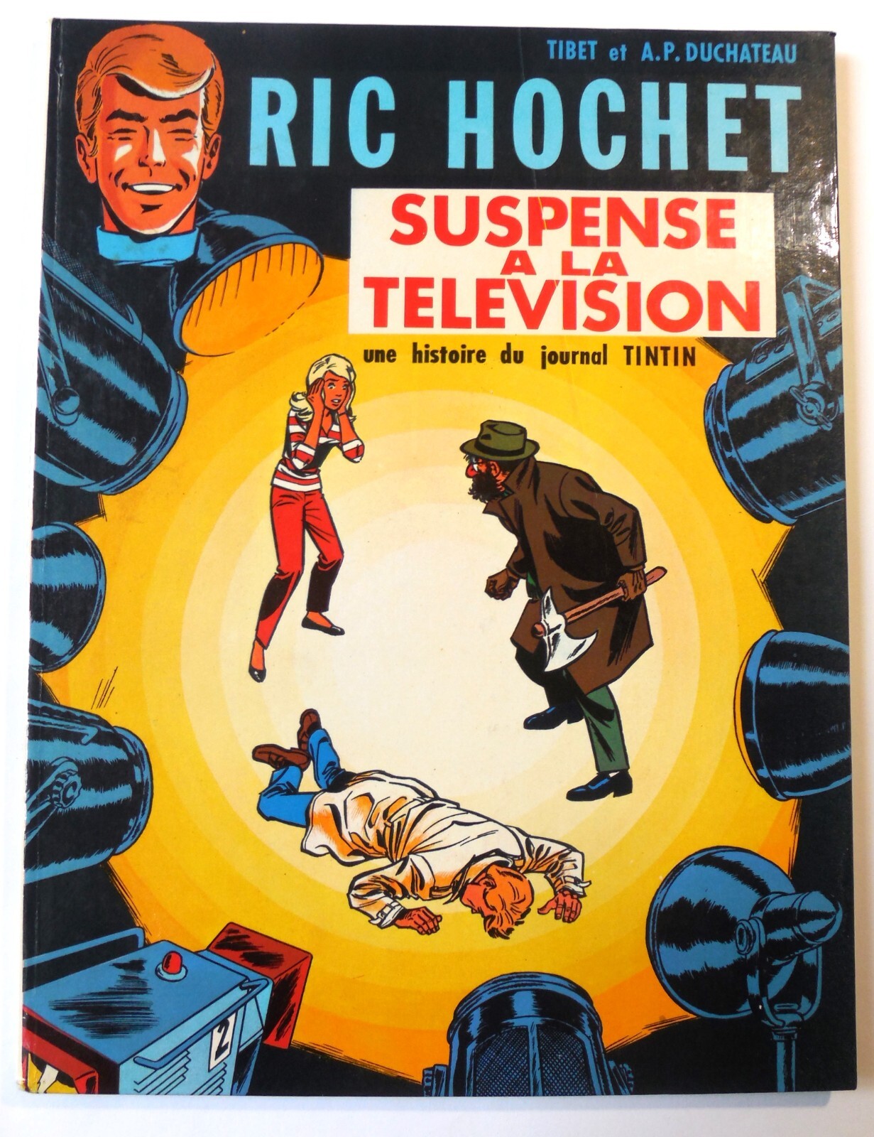 RIC HOCHET T. 7 « Suspense à la télévision » EO/Proche Neuf