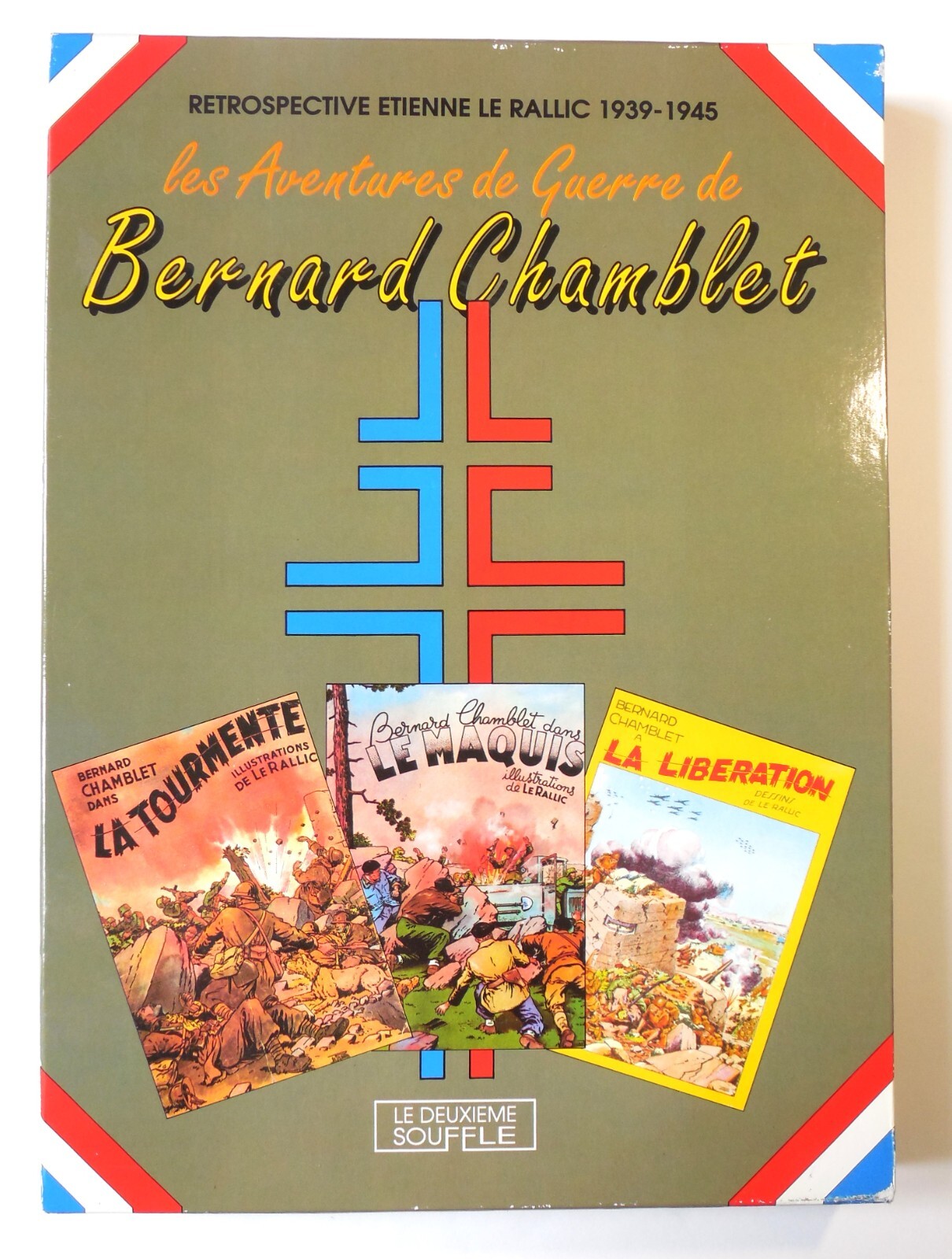 LE RALLIC coffret (4 vol.) « Les Aventures de B. Chamblet », EO/Comme Neuf