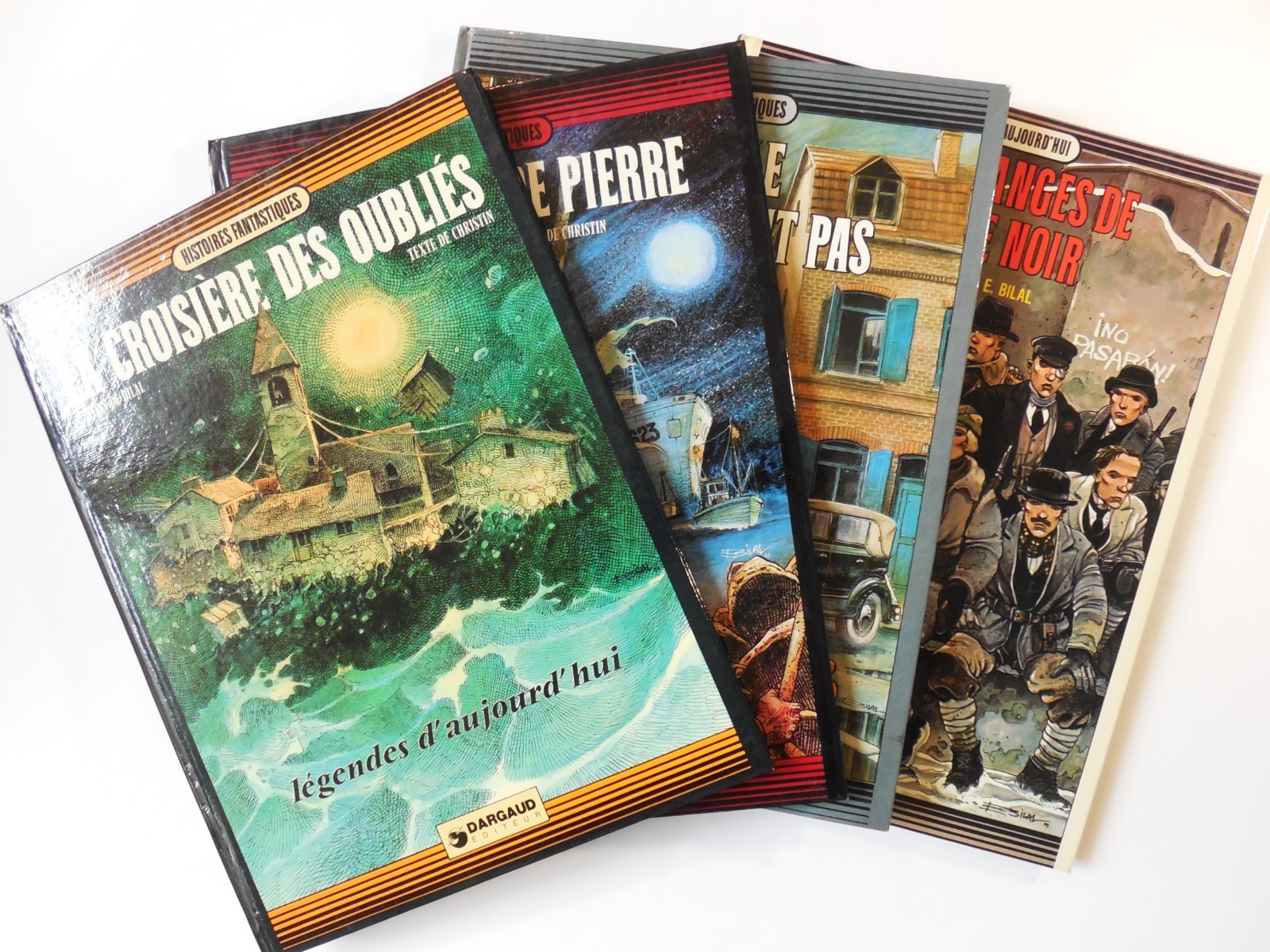 LOT x 4 BILAL/CHRISTIN « Histoires fantastiques », EO/TBE