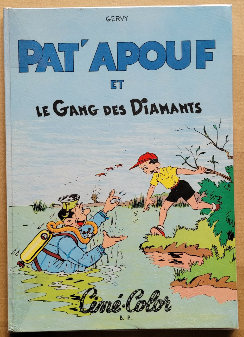 Pat'Apouf et le Gang des diamants GERVY éd Ciné-Color 1958 EO
