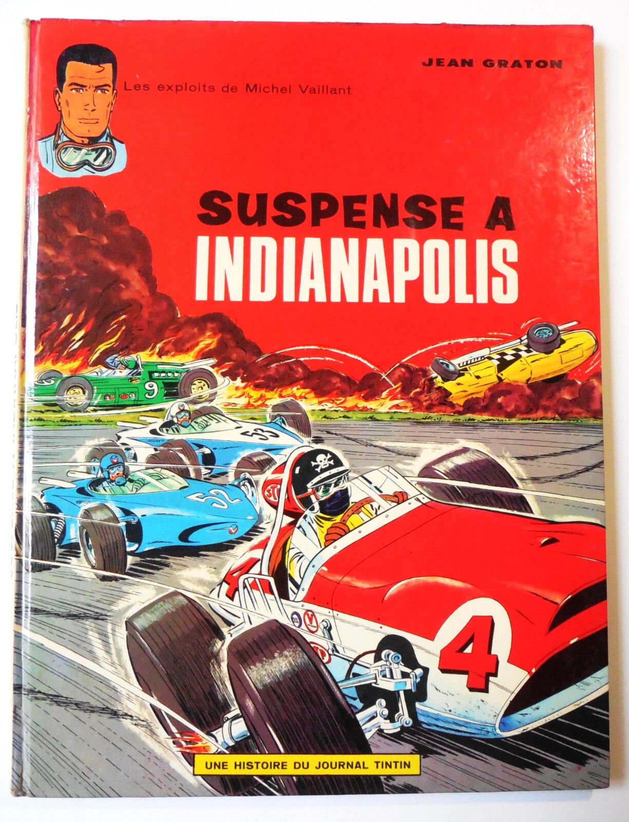 MICHEL VAILLANT T. 11 « Suspense à Indianapolis »  (2e ex.), EO/TTBE