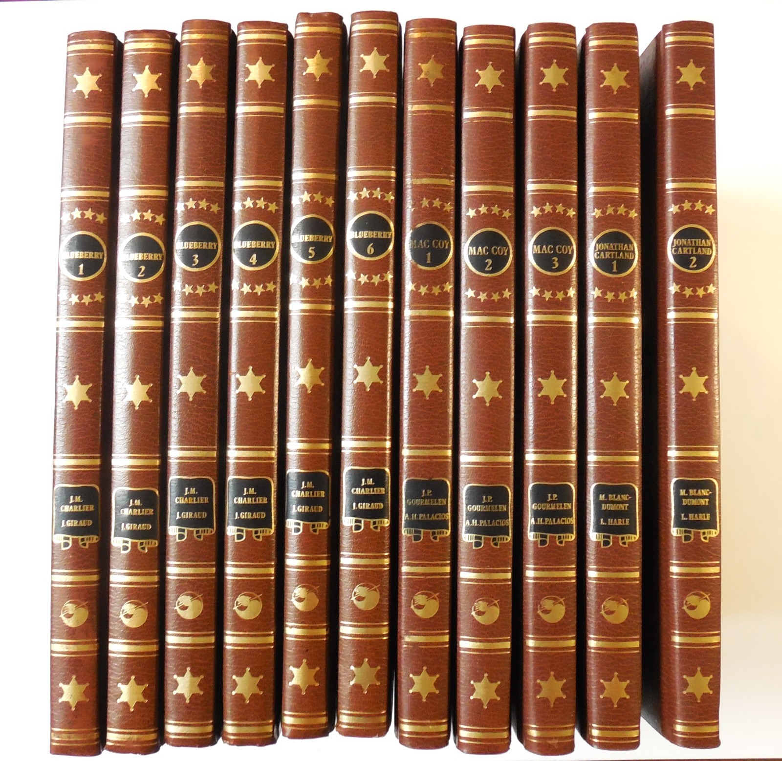 BLUEBERRY, MAC COY & JONATHAN CARTLAND Collect. complète (11 vol.), EO/TTBE