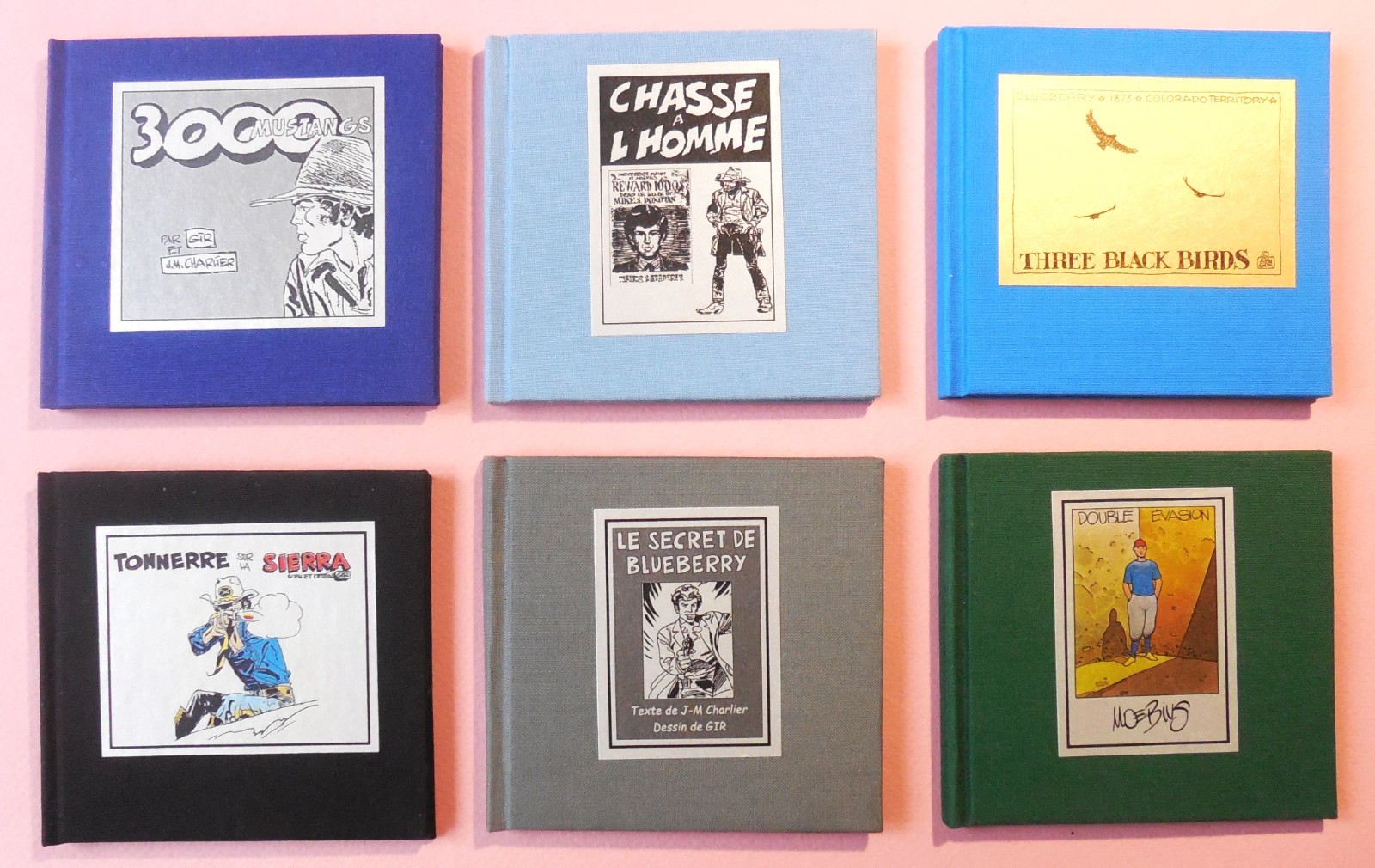 BLUEBERRY/MOEBIUS Lot x 6 éditions pirates numérotées (25 ex.), EO/Neuf