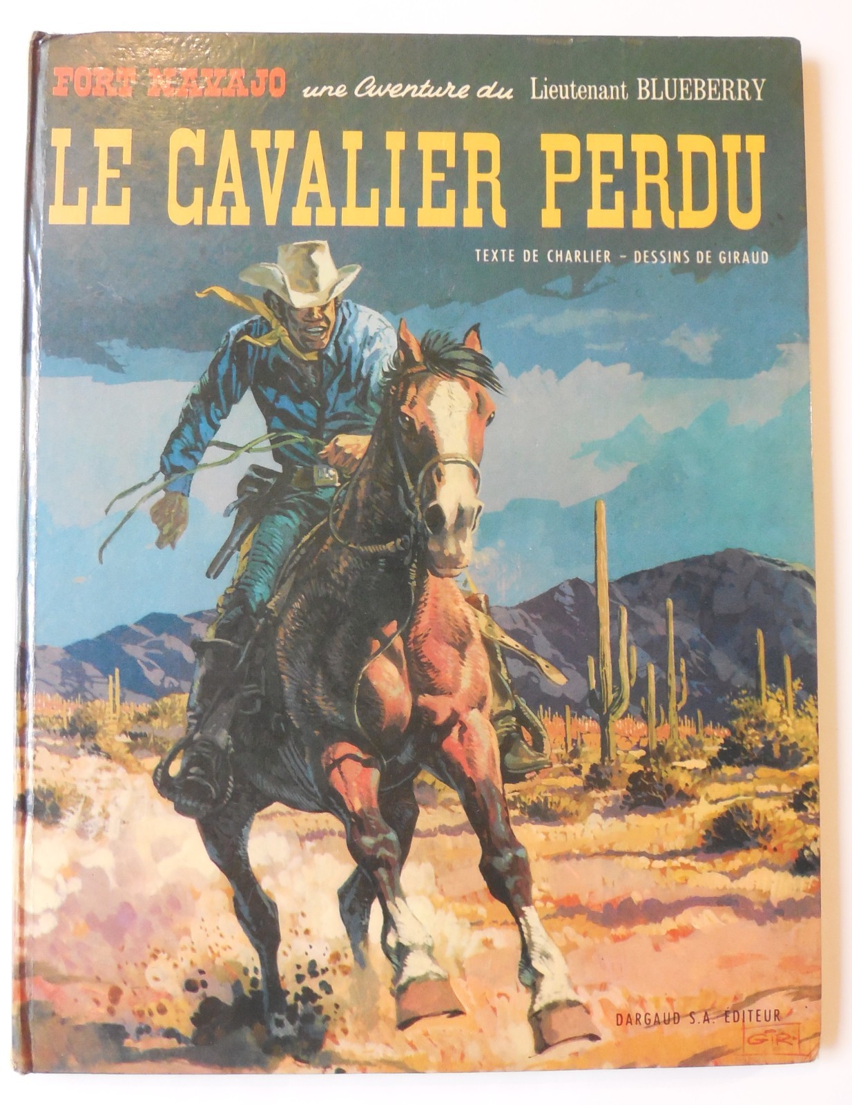 BLUEBERRY T. 4 « Le Cavalier perdu », EO/TTBE