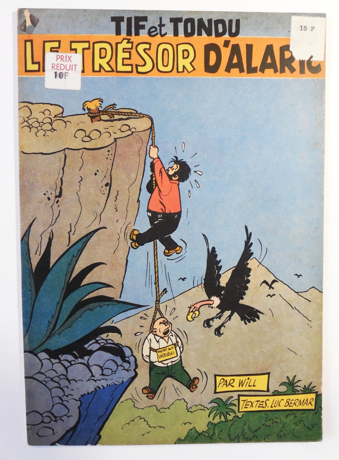 TIF ET TONDU T. 1 « Le Trésor d'Alaric », EO/TTBE