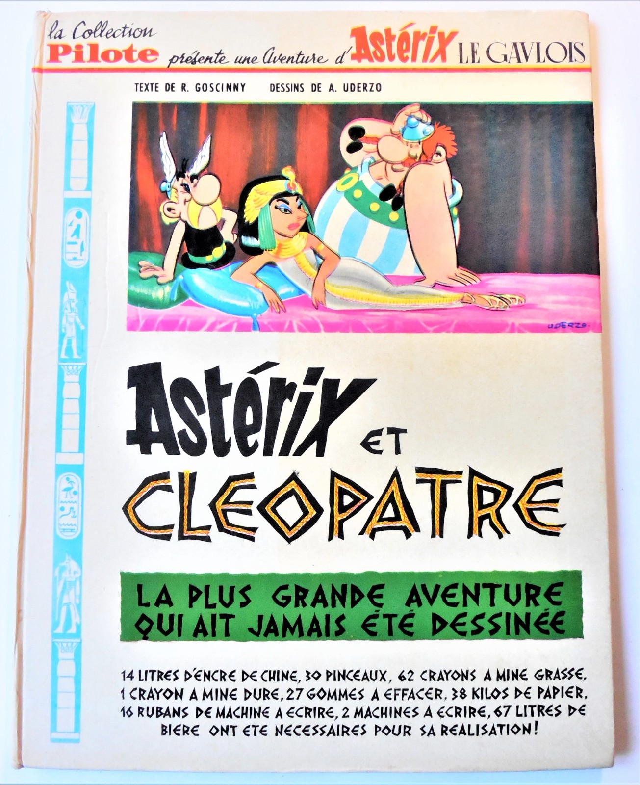 ASTÉRIX T. 6 «  Astérix et Cléopâtre », EO (Lombard)/TTBE