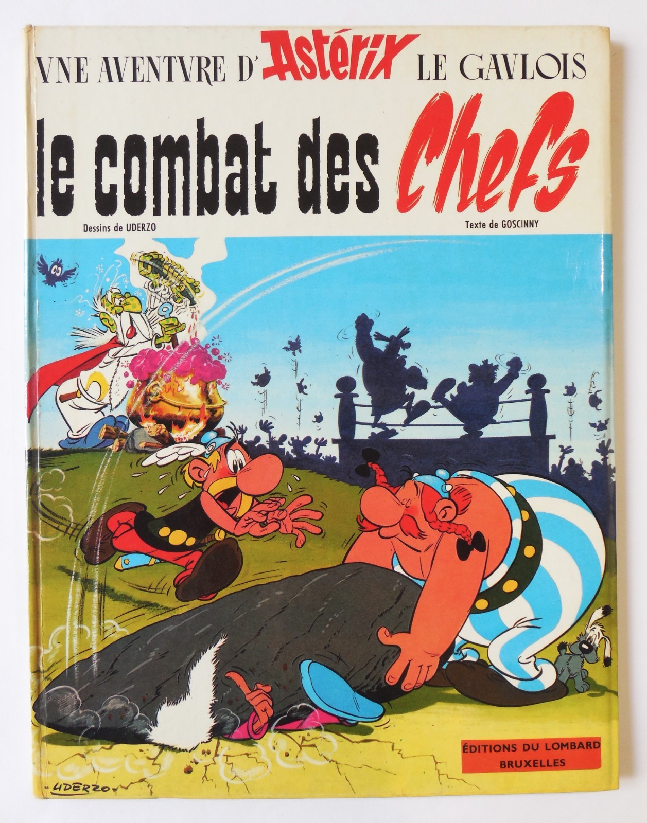 ASTÉRIX T. 7 «  Le combat des chefs », EO/TTBE