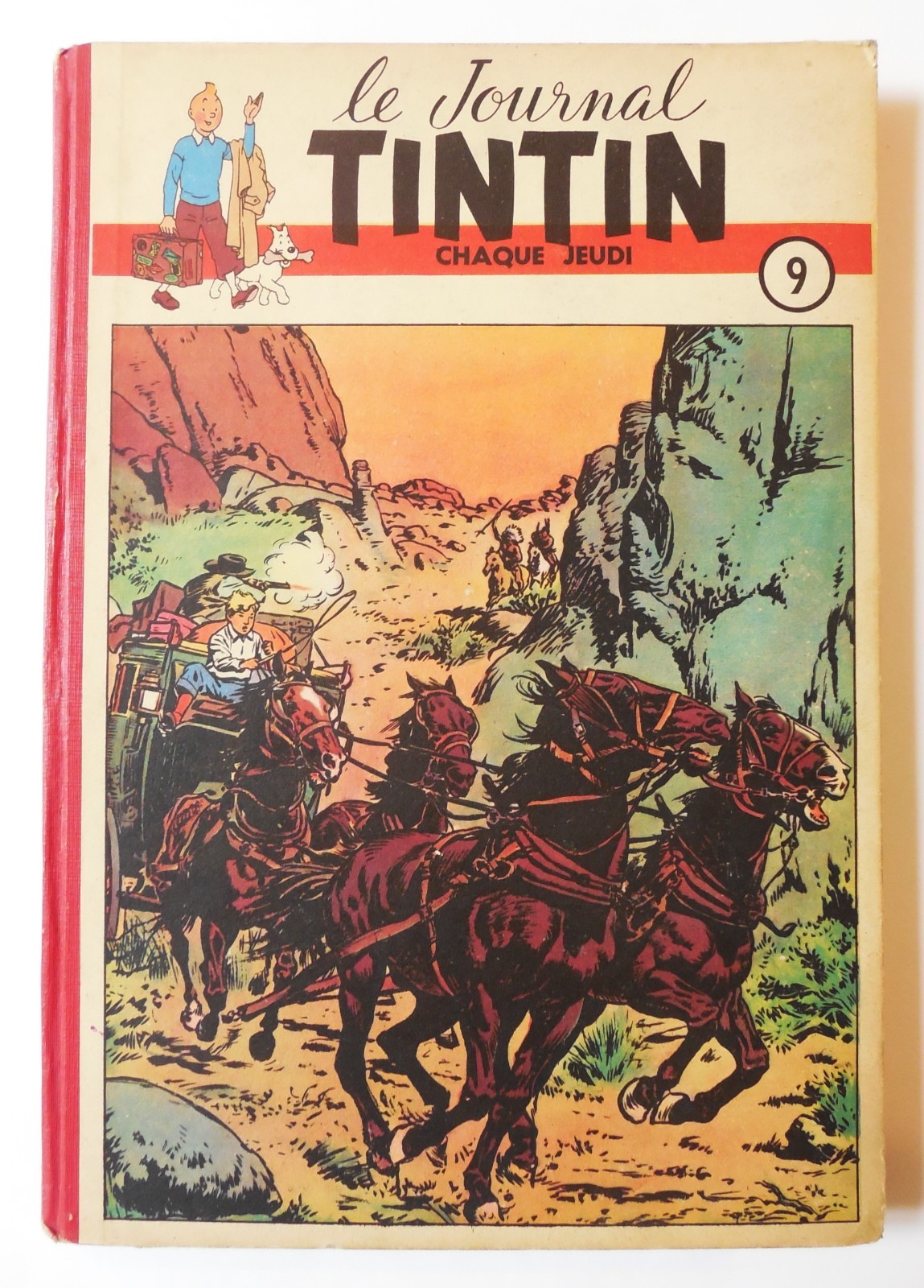 Recueil TINTIN N° 9, EO belge/TTBE