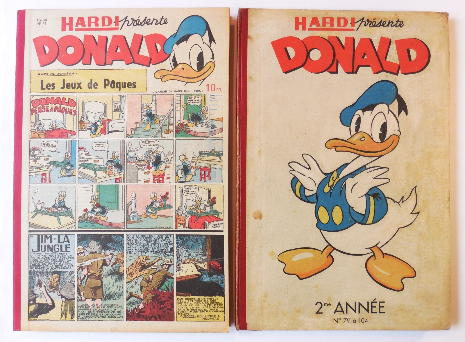 Recueils x 2 « DONALD » 2e année, EO/TBE