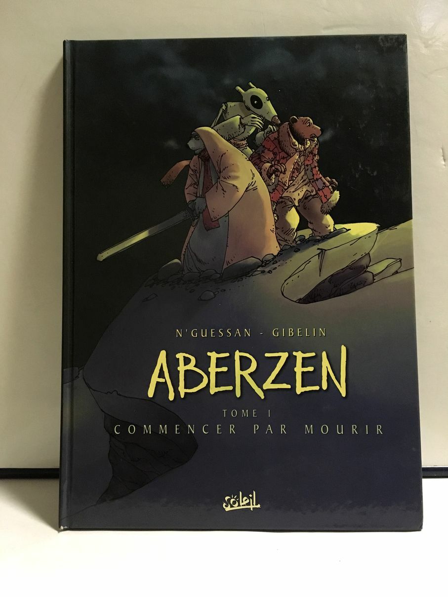 LOT COMPLET - INTEGRAL - ABERZEN TOME 1 2 3 4 - EO SOLEIL - N'GUESSAN GIBELIN 