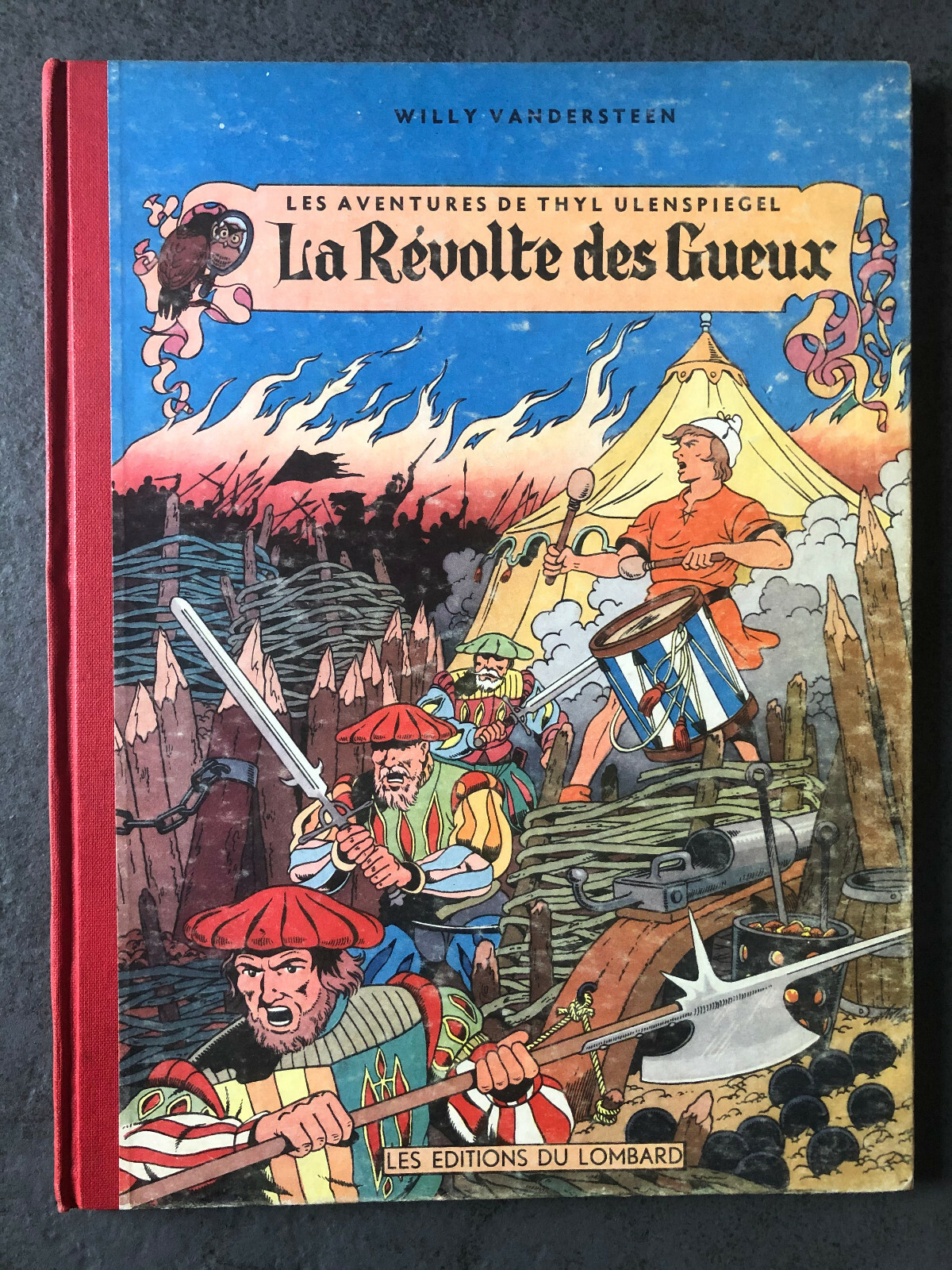 THYL UNLENSPIEGEL " La révolte des gueux " EO 1954 VANDERSTEEN point TINTIN TBE