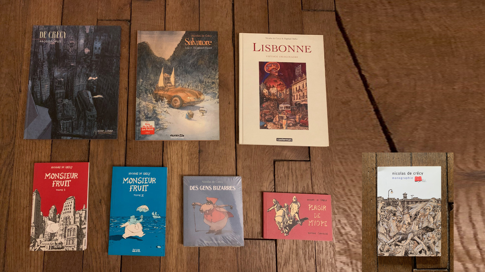 Lot 8 - EO - Nicolas de Crécy - Prosopopus Salvatore Lisbonne Fruit Gens Plaisir