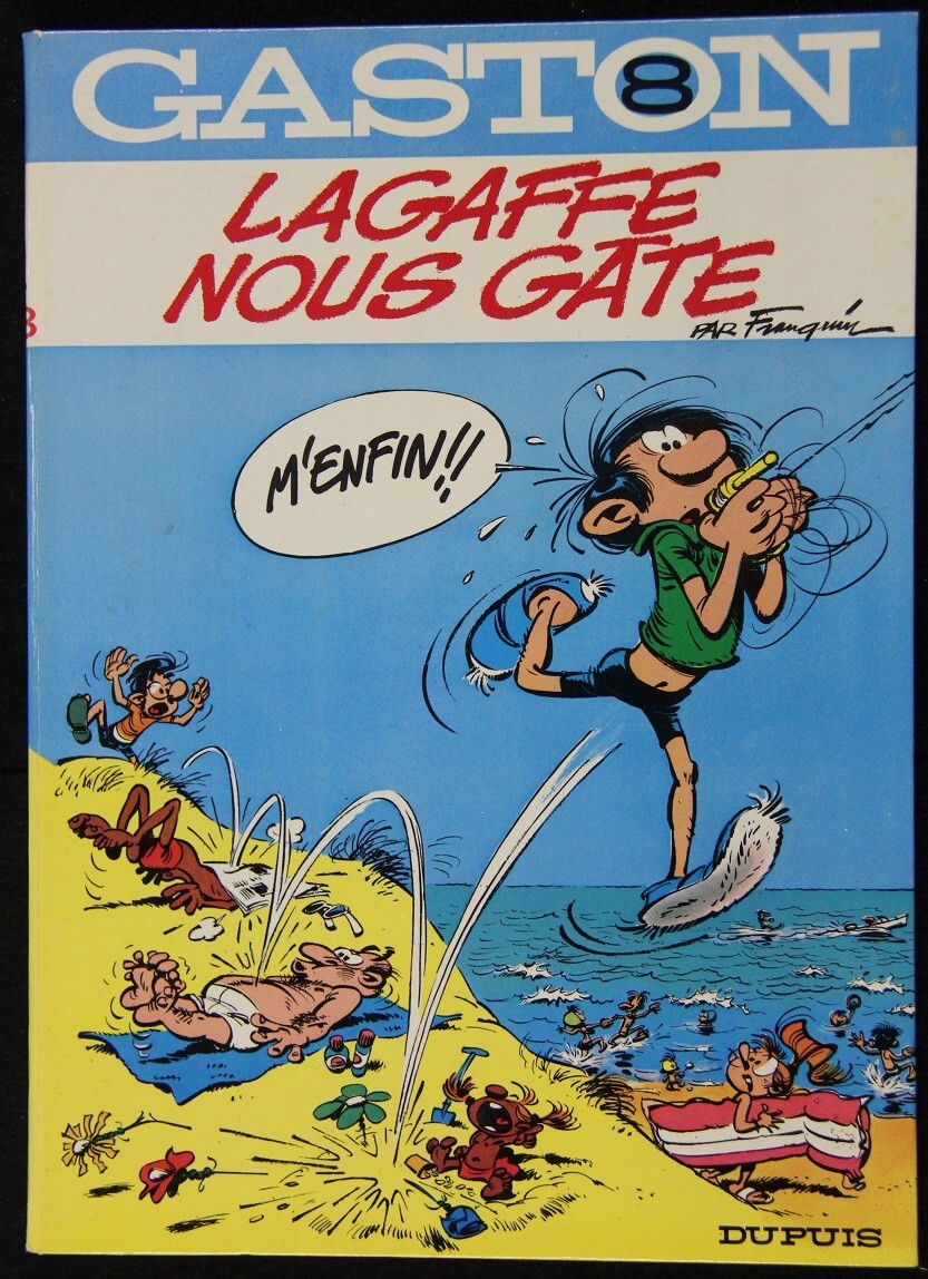 FRANQUIN  GASTON n° 8 LAGAFFE NOUS GÂTE EO Dupuis 1970 Rare état TTTTB