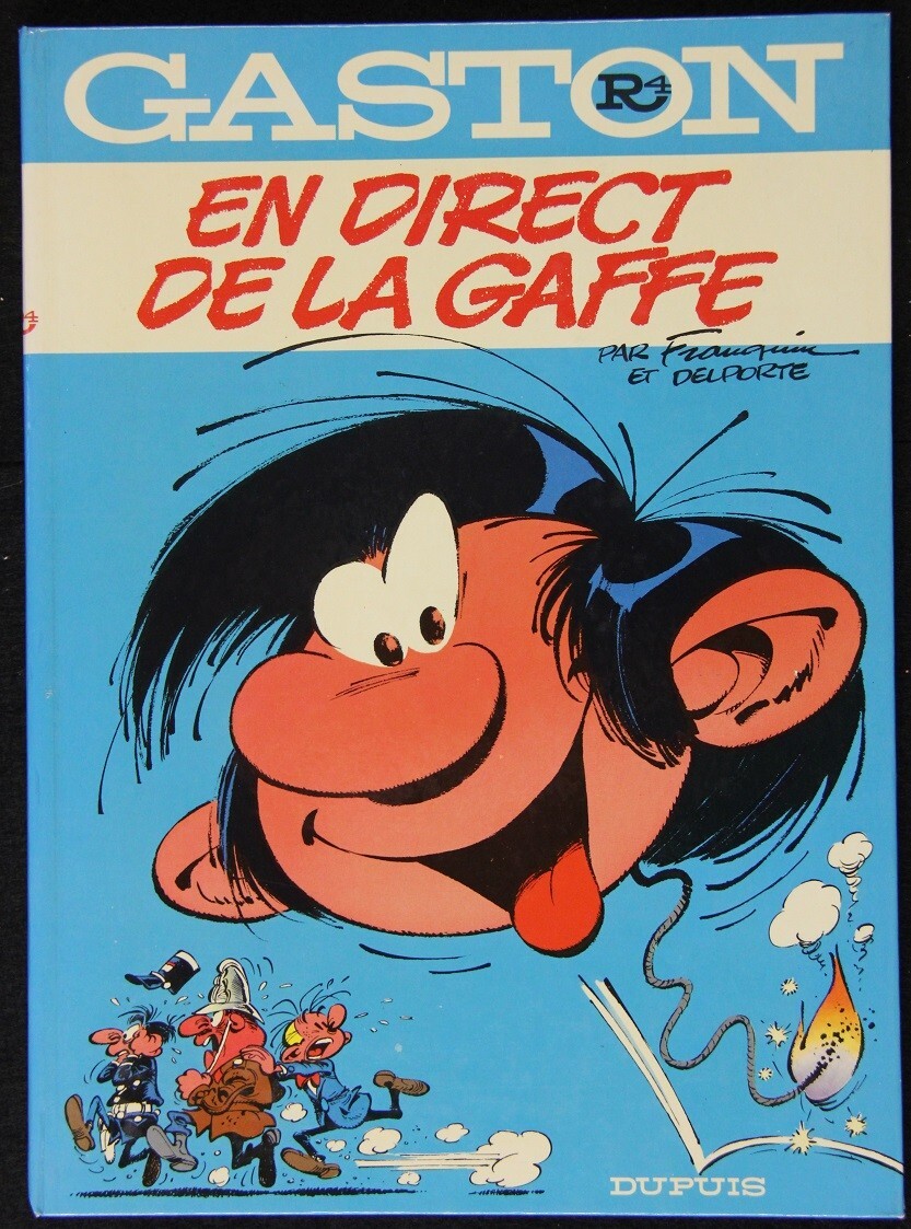 FRANQUIN  GASTON n° R4 GARE EN DIRECT DE LA GAFFE EO Dupuis 1974 TTB