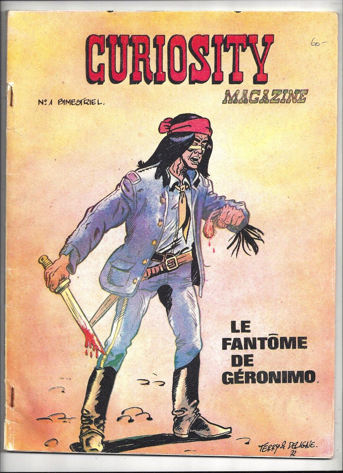 CURIOSITY MAGAZINE (TILLIEUX JIJE GERON ...) 27 n°/29 (RARE EO) BON ETAT GENERAL