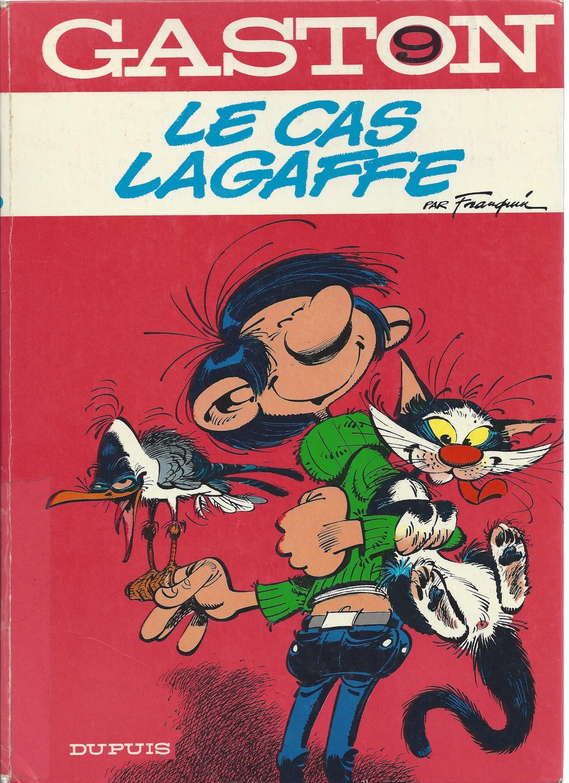 FRANQUIN / JIDEHEM - 4 x GASTON LAGAFFE (EO) BON ETAT