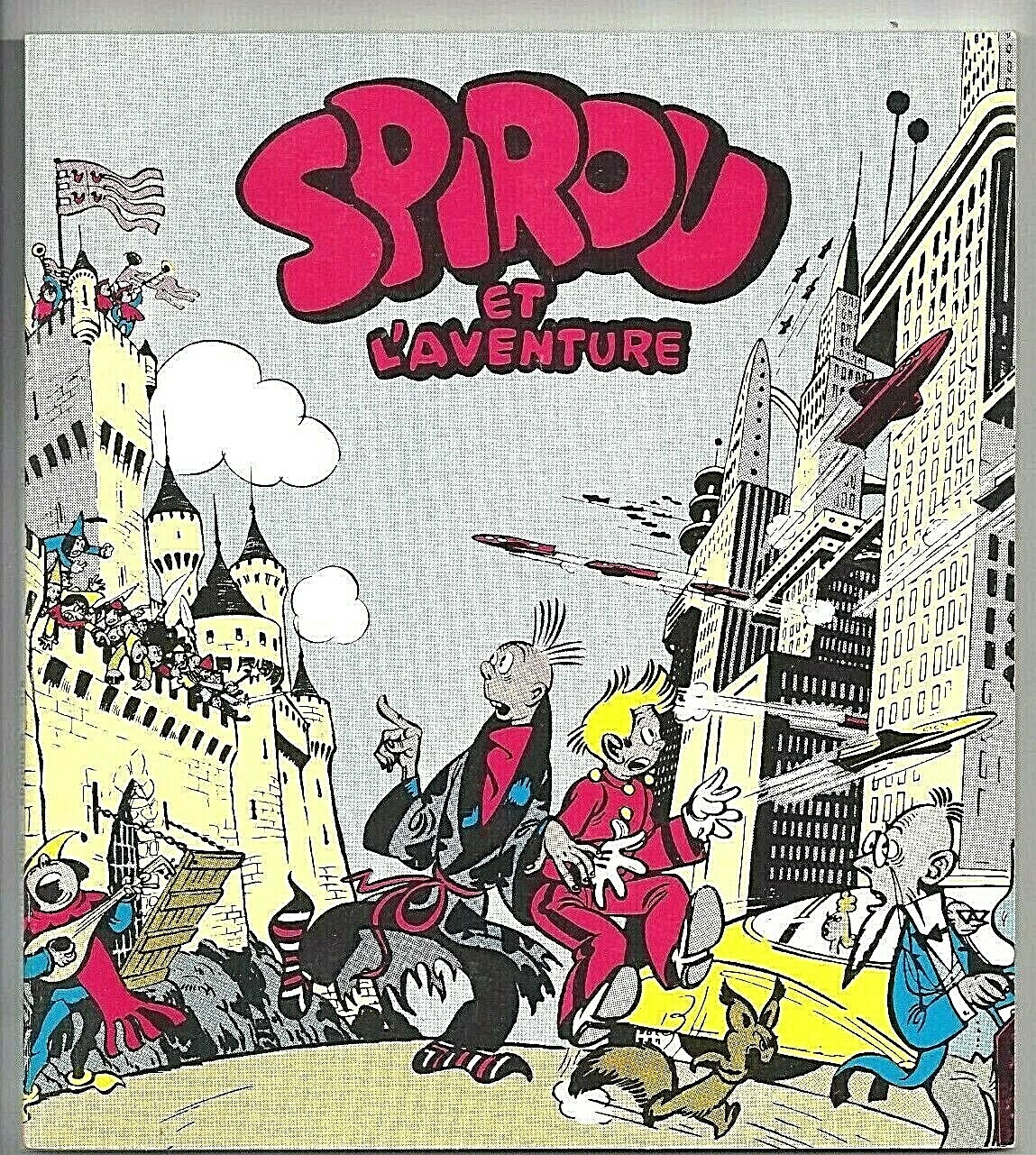 JIJE - SPIROU ET L'AVENTURE (RARISSIME VERSION N&B - EO) NEUF /  COLLECTOR !