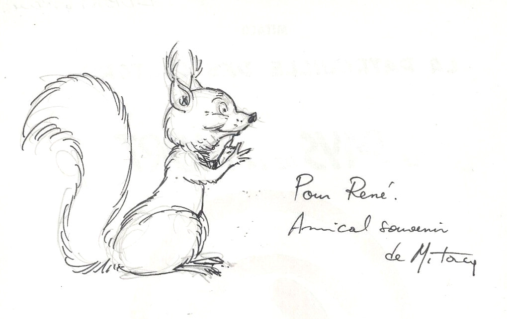 TACQ (MITACQ) LA PATROUILLE DES CASTORS 17 (EO + TRES RARE DEDICACE)