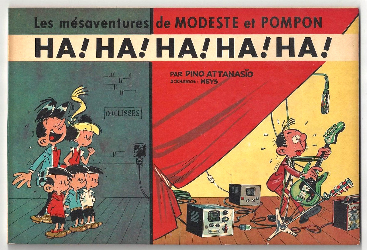 ATTANASIO - MODESTE & POMPON : HA ! HA ! HA ! HA ! HA ! (EO LOMBARD 1964) NEUF