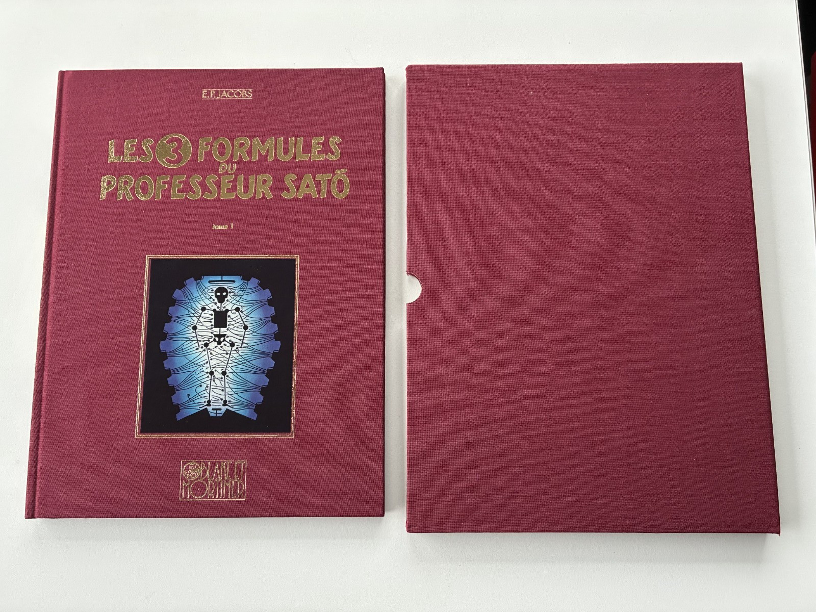 TT Blake et Mortimer " LES TROIS FORMULES DU PROFESSEUR SATO 1 " EO  JACOBS NEUF