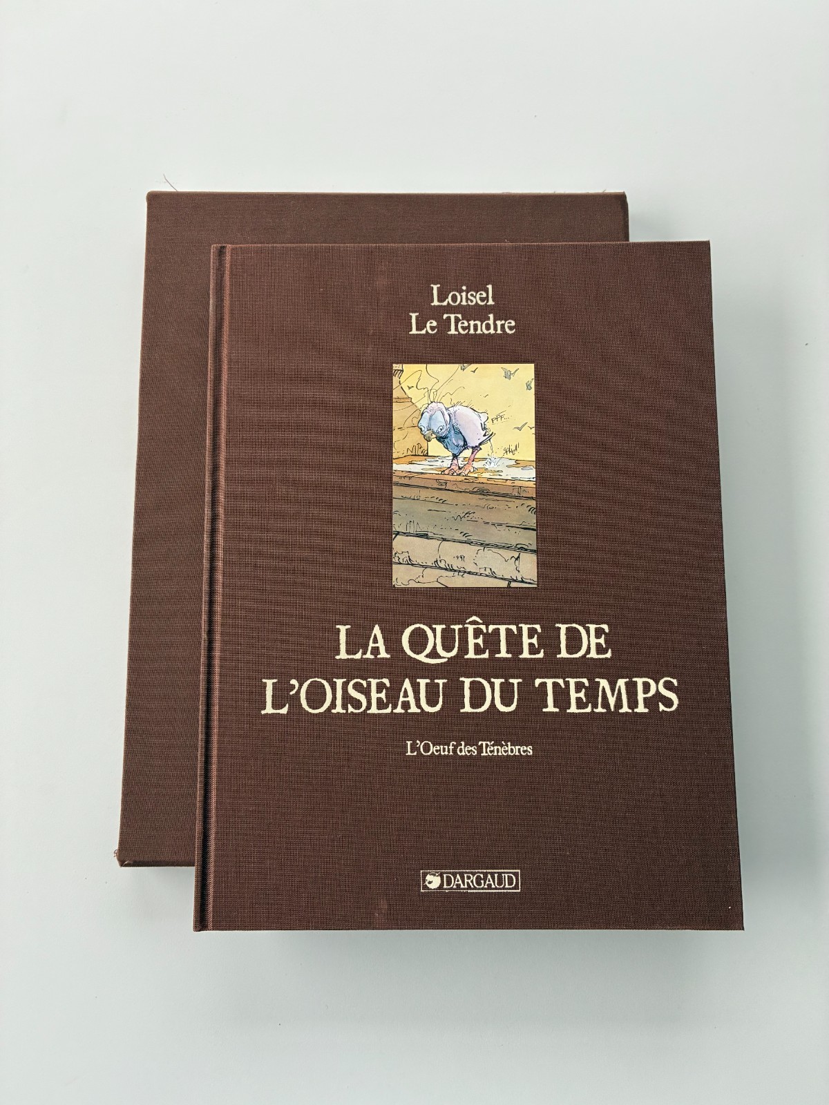 TT  QUETE DE L'OISEAU DU TEMPS  " L'OEUF DES TENEBRES " EO  1987  LOISEL NEUF
