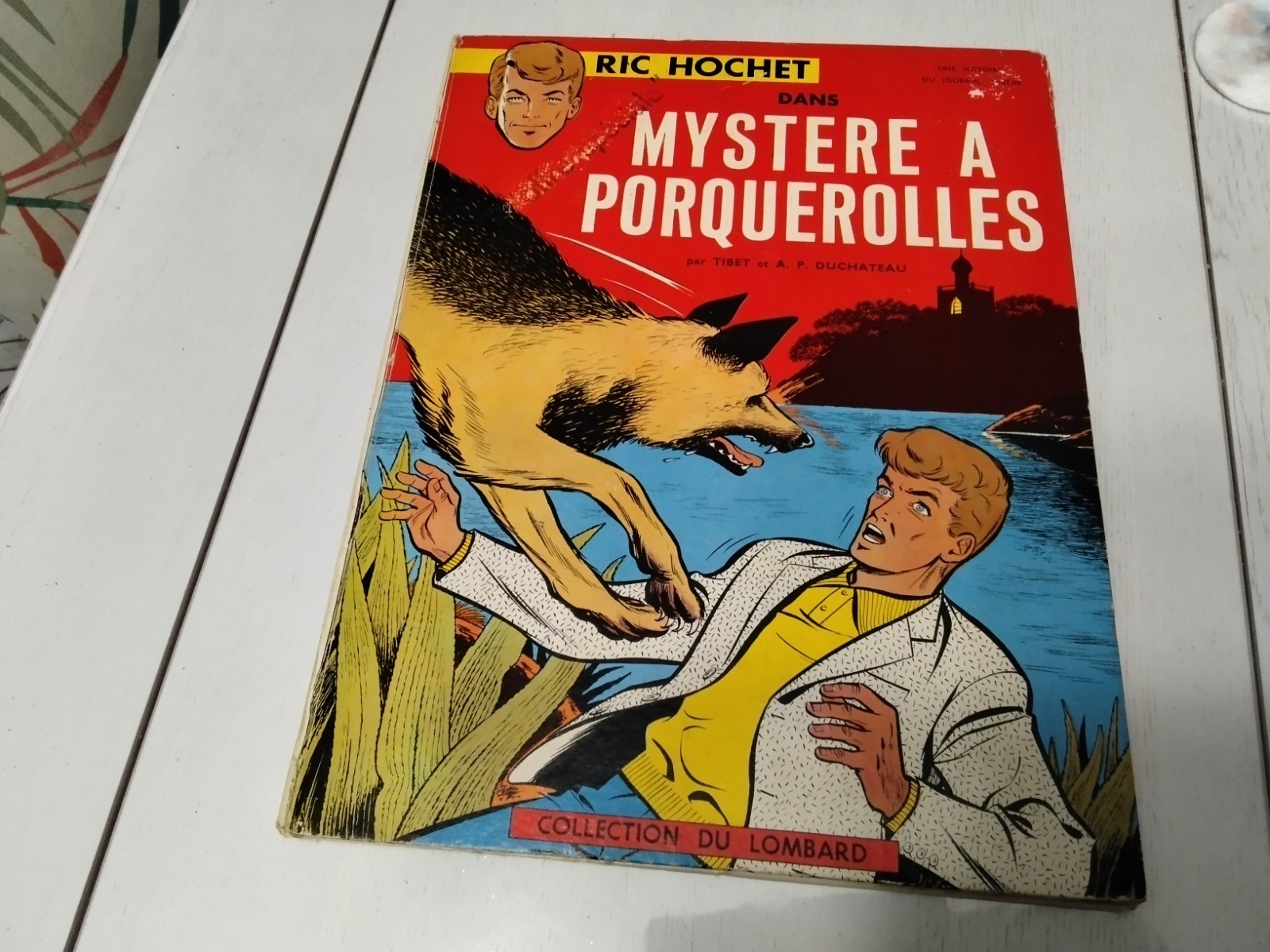 BD Ric Hochet Mystère À Porquerolles EO 1964 Lombard Tibet Duchateau TBE