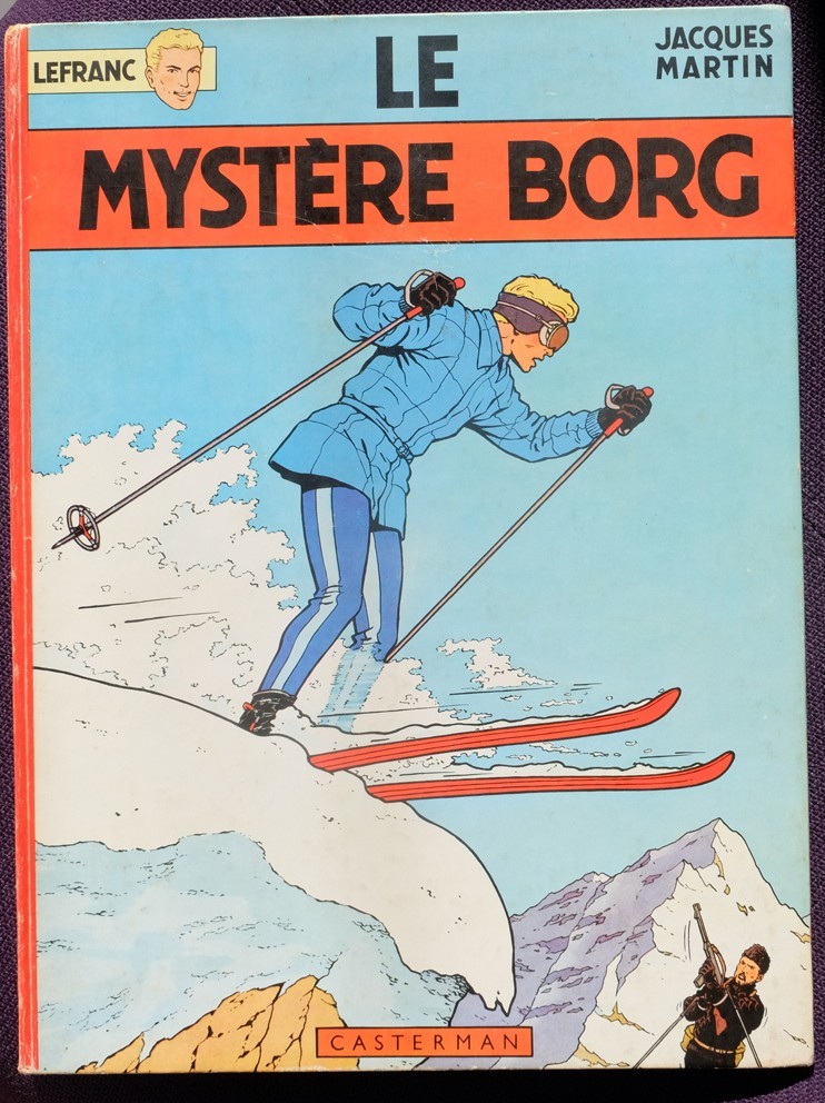 LE MYSTERE BORG  / LEFRANC / JACQUES MARTIN / EO CASTERMAN 1965 / BE++