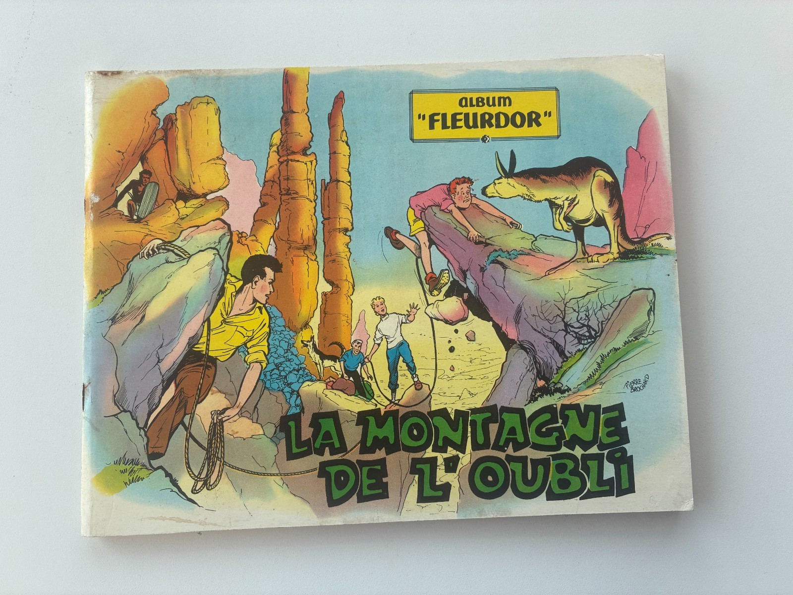 ZEPHYR " La montagne de l'oubli " Brochard éd. Fleurus" Fleurdor" EO 1956 TTBE