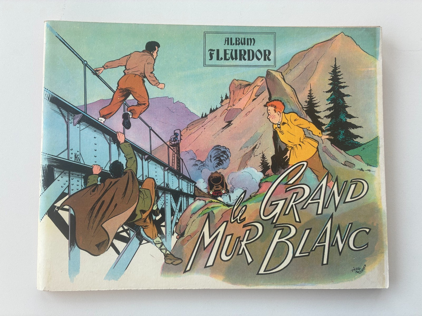ZEPHYR " Le grand mur blanc " Brochard éd. Fleurus" Fleurdor" EO 1955  NEUF