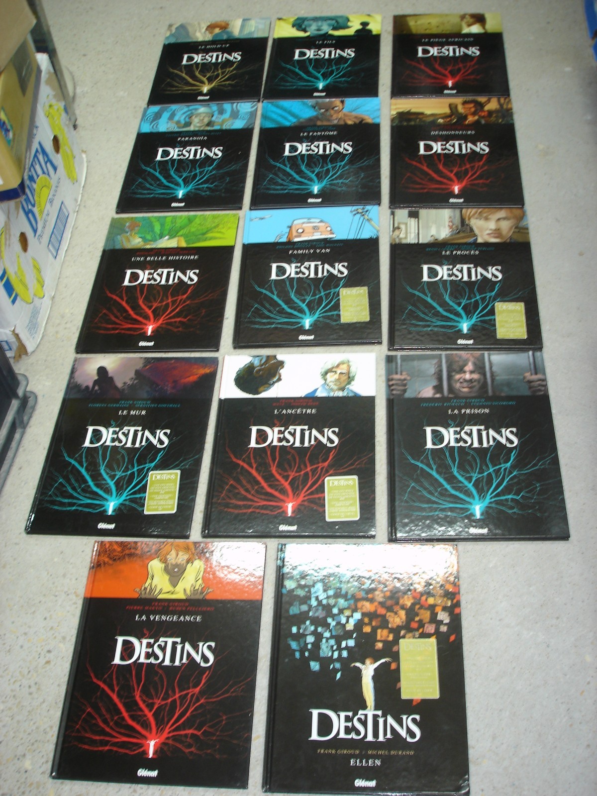 DESTINS Série complète- EO- 14 BD