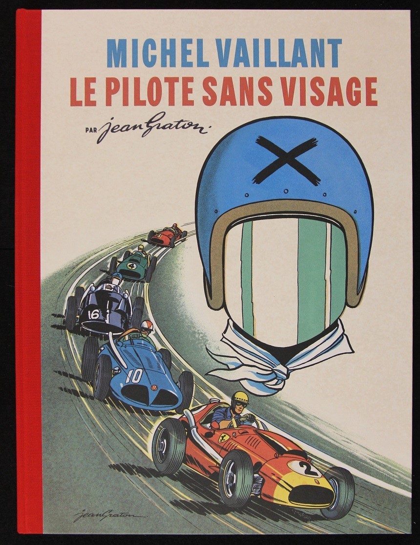 JEAN GRATON Michel Vaillant LE PILOTE SANS VISAGE Rare TL EO Dupuis 2015 NEUF