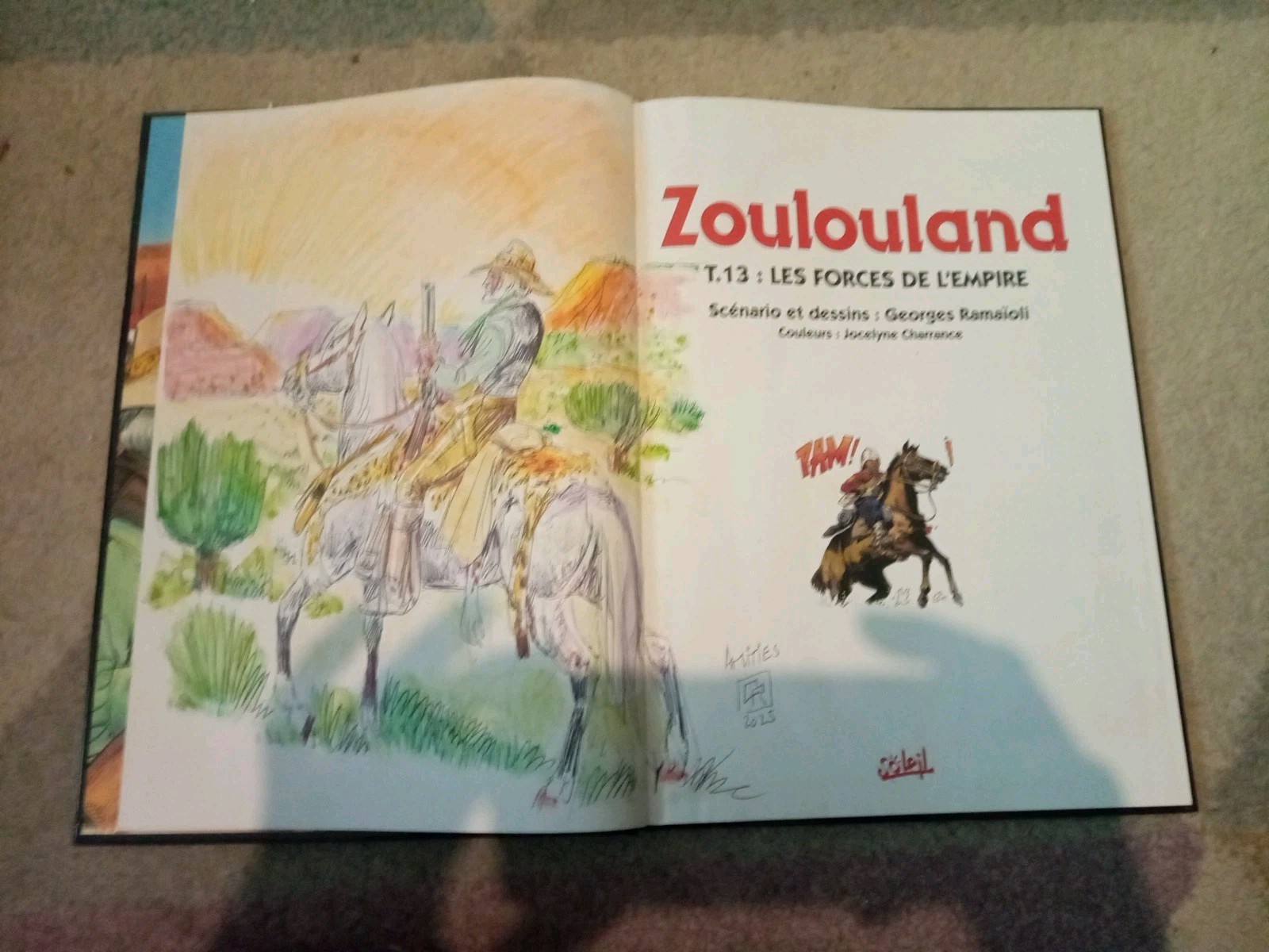 Zoulouland T13 - Eo Avec Dedicace - Les Forces De L'empire - Ramaioli