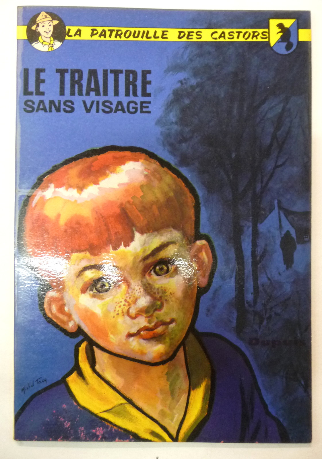 la patrouille des castors 9 le traitre sans visage  mitacq charlier dupuis eo 
