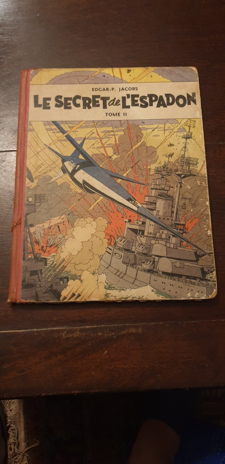 LE SECRET DE L ESPADON TOME II EO 1953 EDGAR P JACOBS BLAKE ET MORTIMER LOMBARD