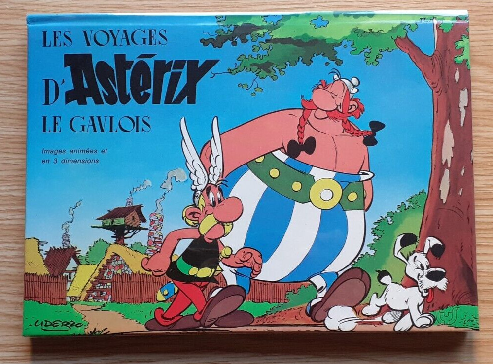 ASTERIX POP UP / DARGAUD / EO LIVRE ANIME 1974
