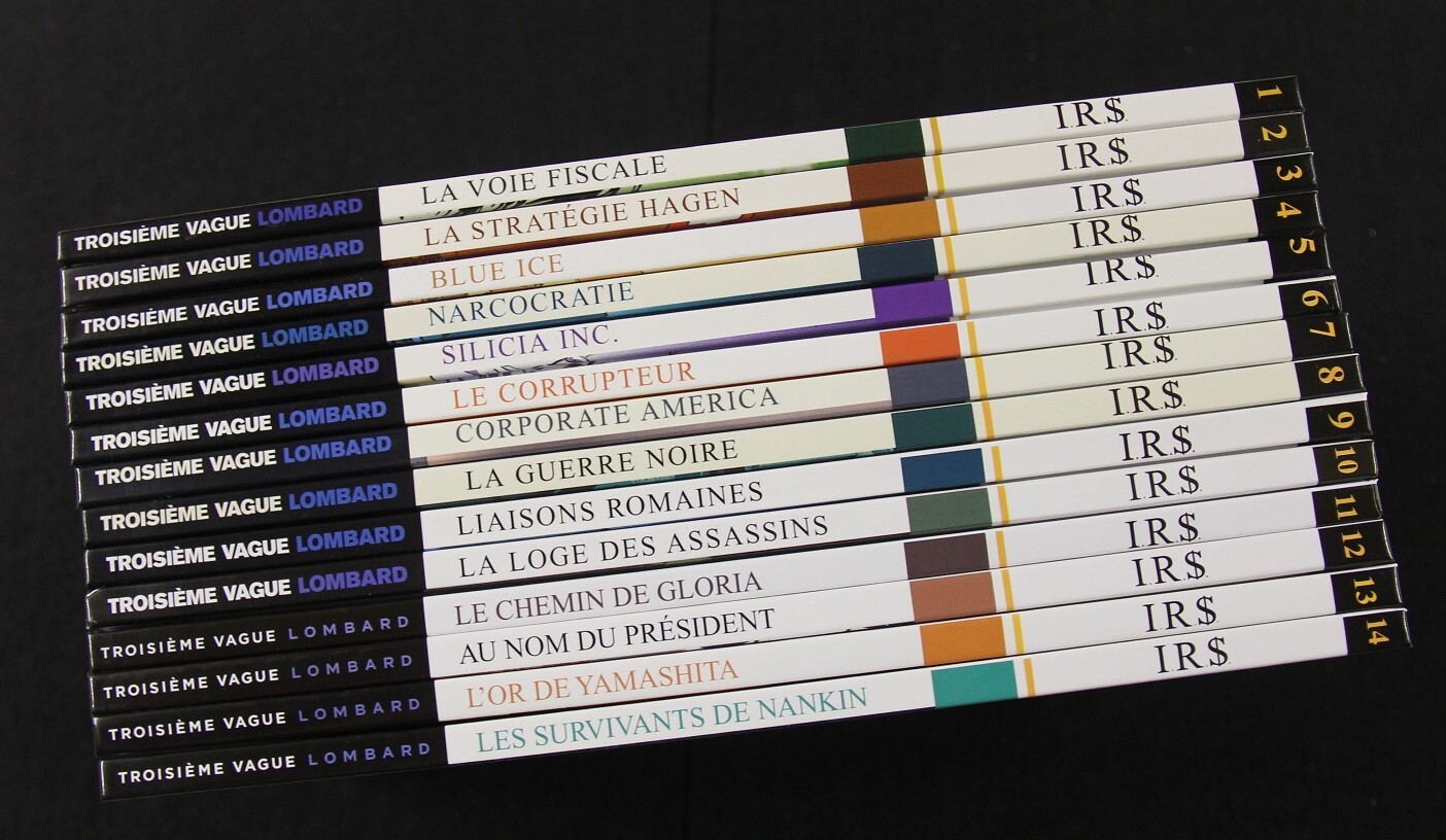 VRANCKEN DESBERG IR$ tomes 1 à 14 EOs Lombard 1999 2012 NEUFS + album LES ÉCHOS