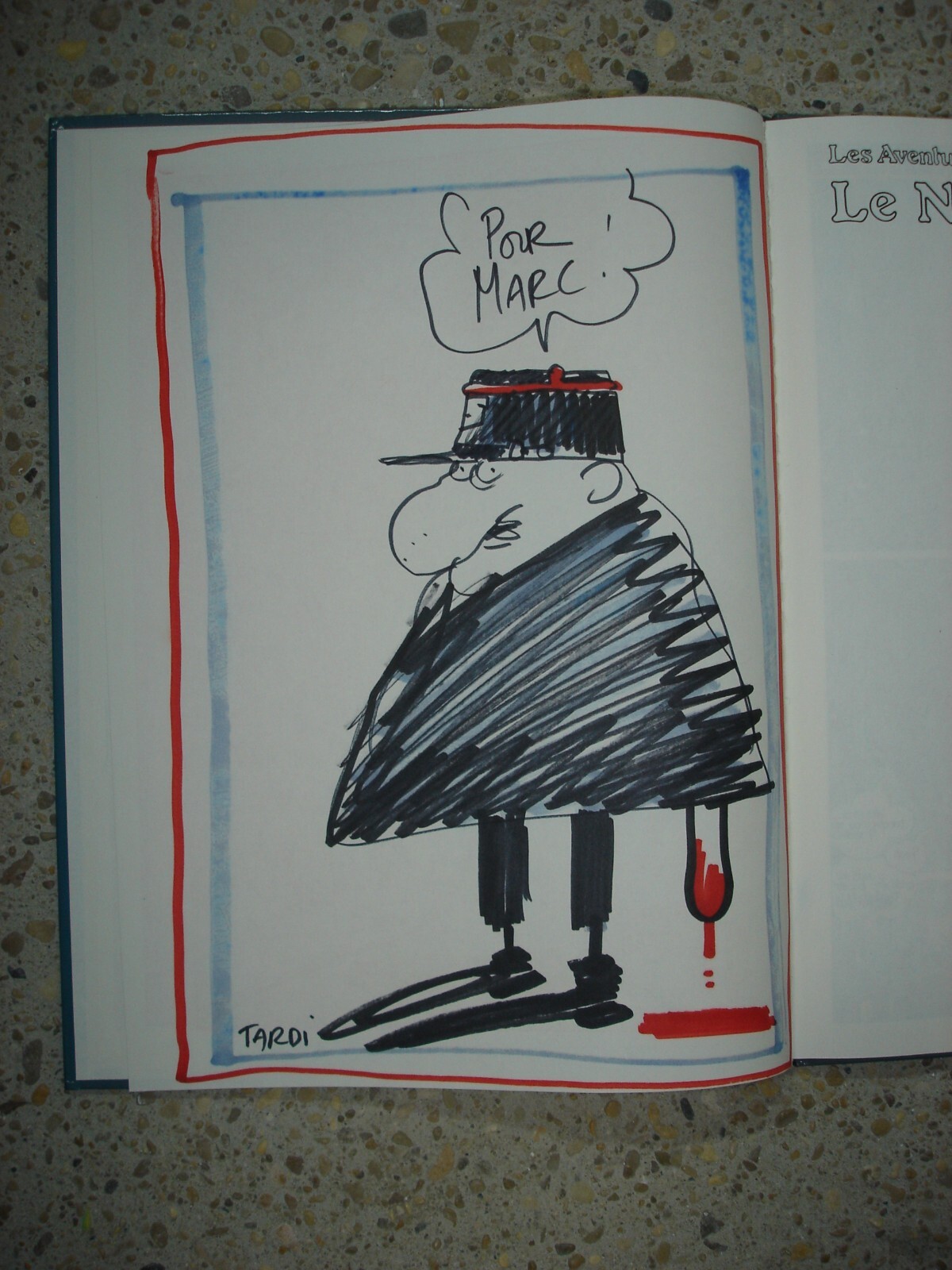 ADELE BLANC-SEC Le noyé à deux têtes- EO- TARDI- BD DÉDICACÉE