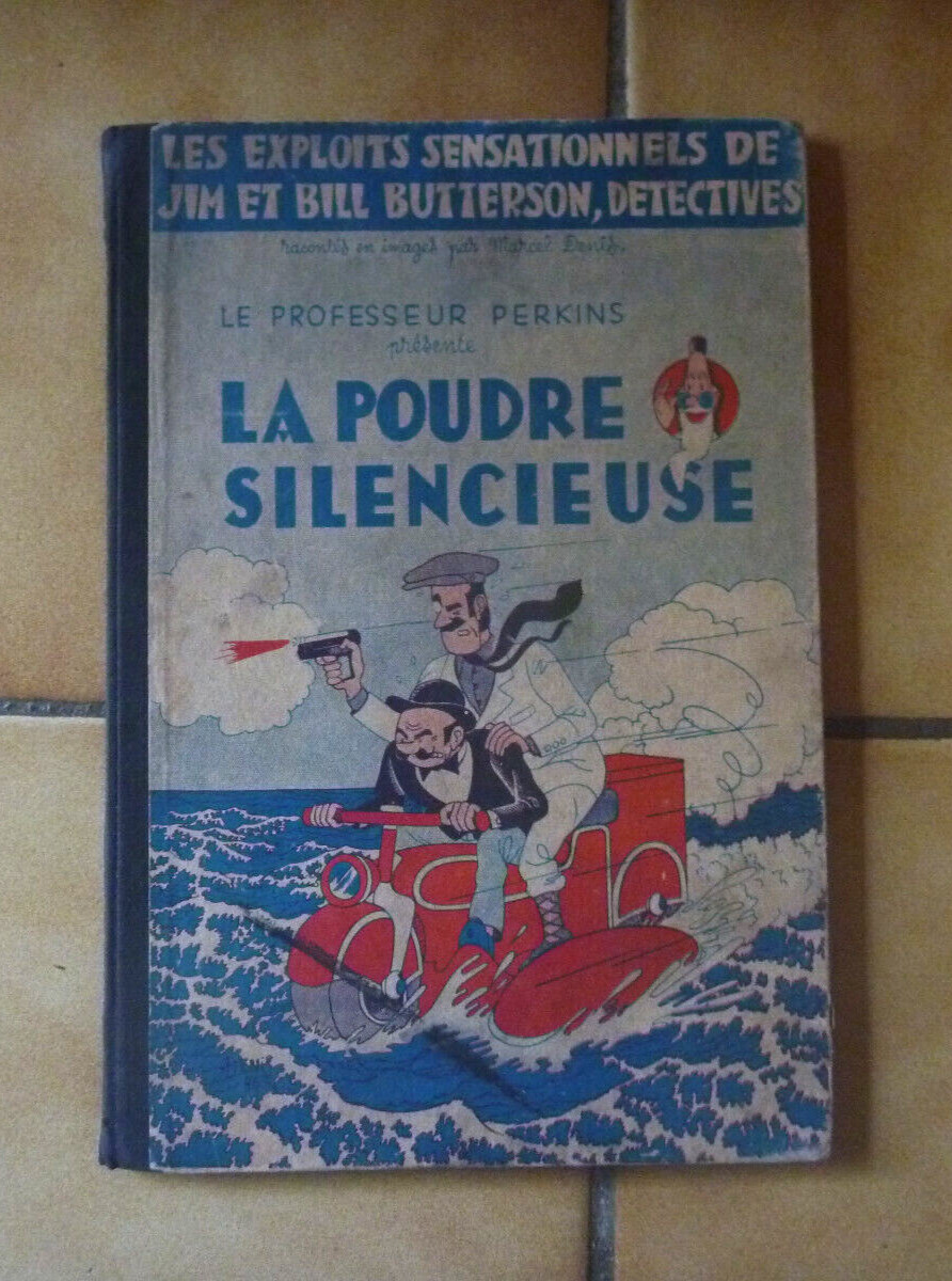 "LA POUDRE SILENCIEUSE" Marcel Denis   RARE EO 1946