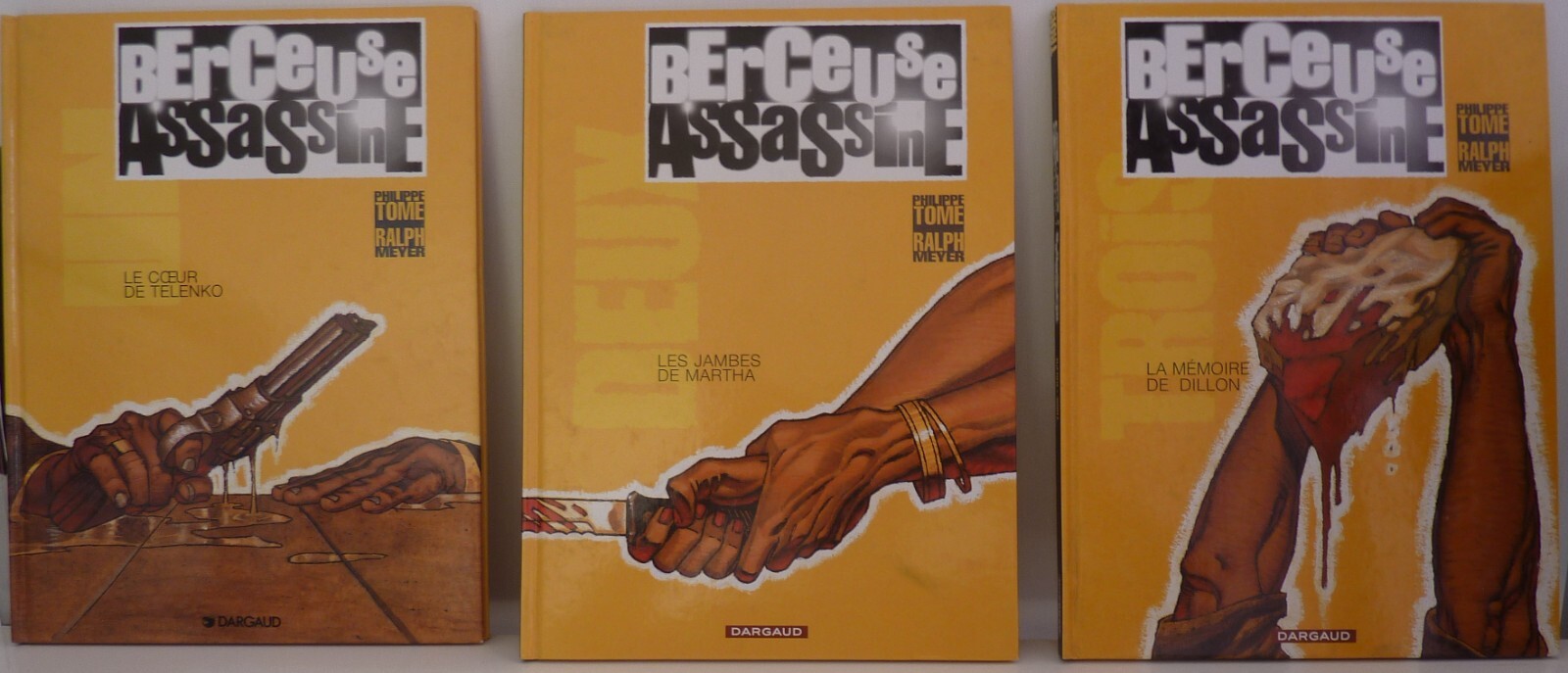 BD EO TRILOGIE BERCEUSE ASSASSINE DEDICACES par RALPH MEYER