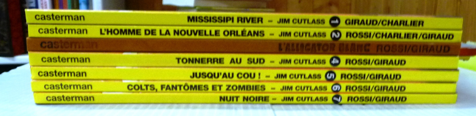 lot 7 jim cutlass  charlier giraud rossi casterman dont 5 eo