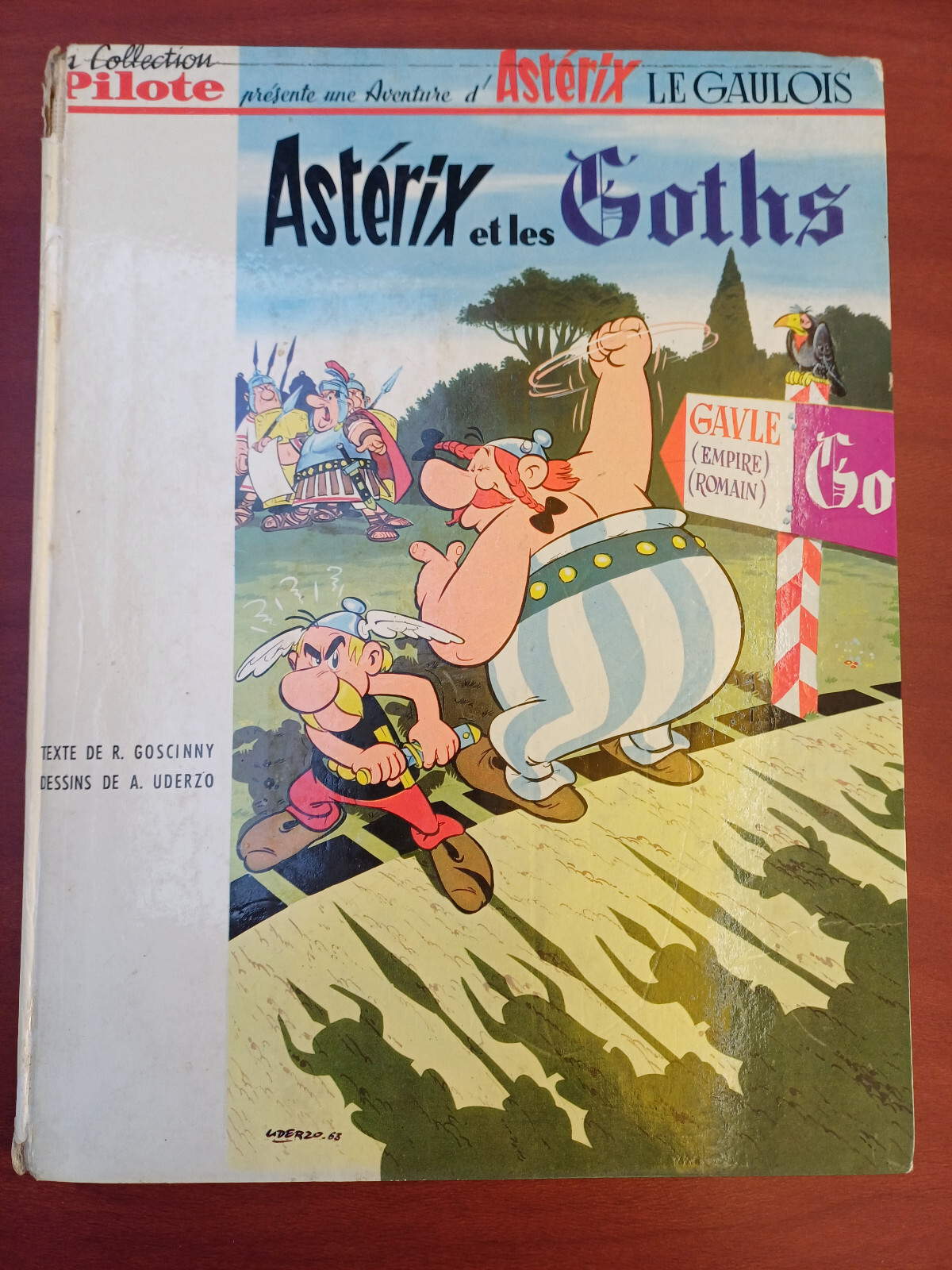 Astérix et les Goths - EO PILOTE DL 3è T 1963 - 9 titres déjà parus - cote 800€