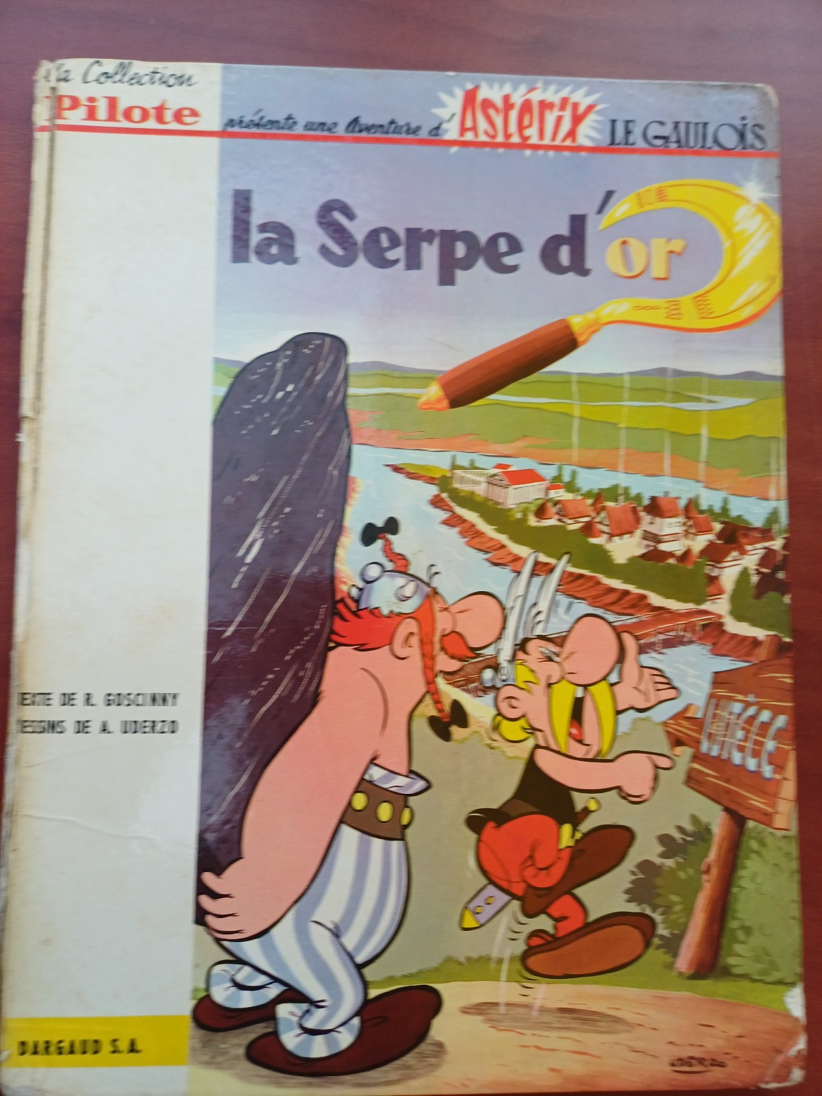 LA SERPE D'OR - EO PILOTE - 1963 - 12 titres dont 9 déjà parus - cote 900€