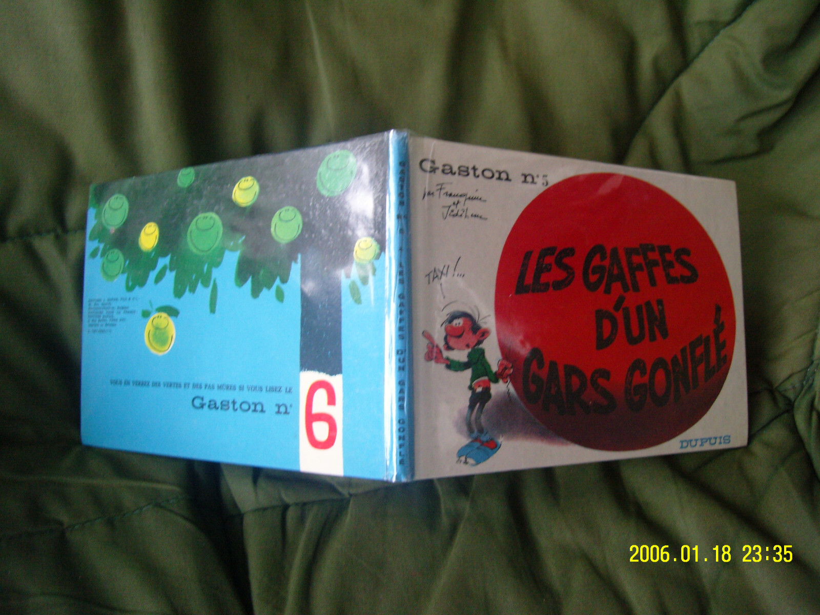 Gaston les gaffes d'un gars gonflé n°5 EO