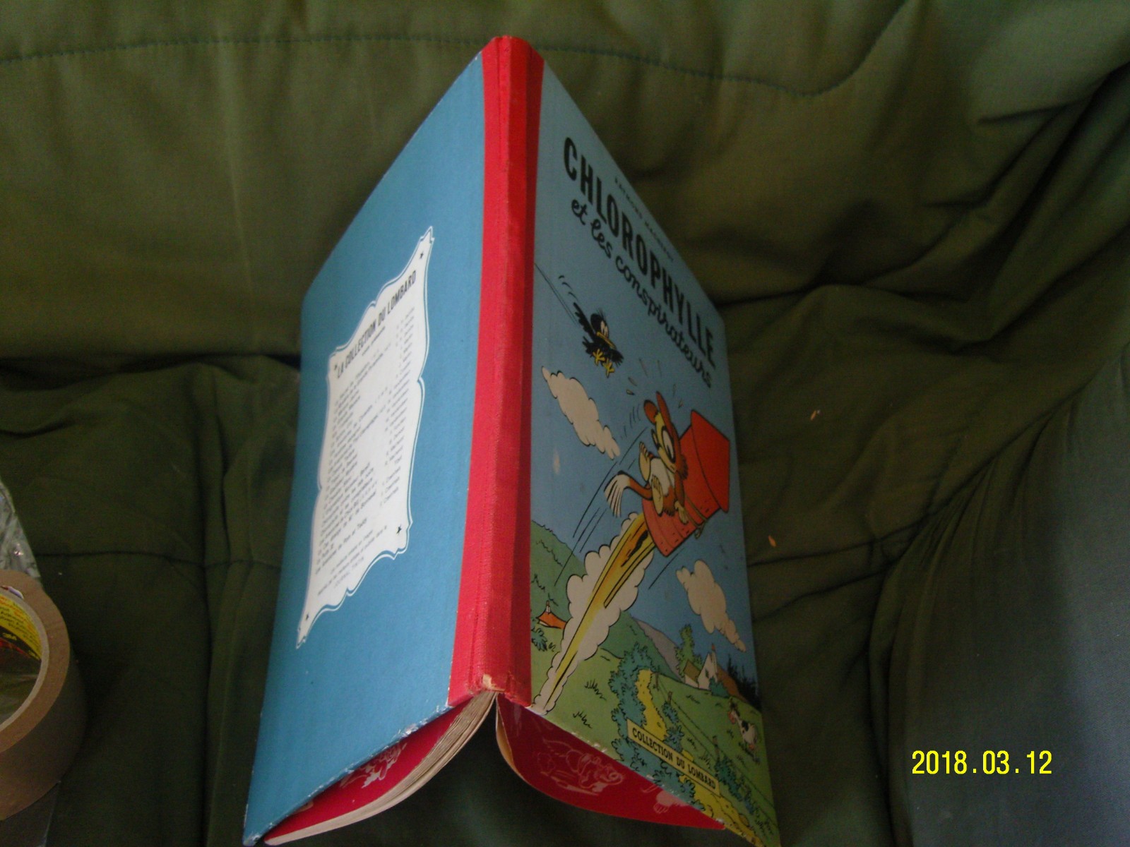 Chlorophylle et les conspirateurs EO 1956 TBE