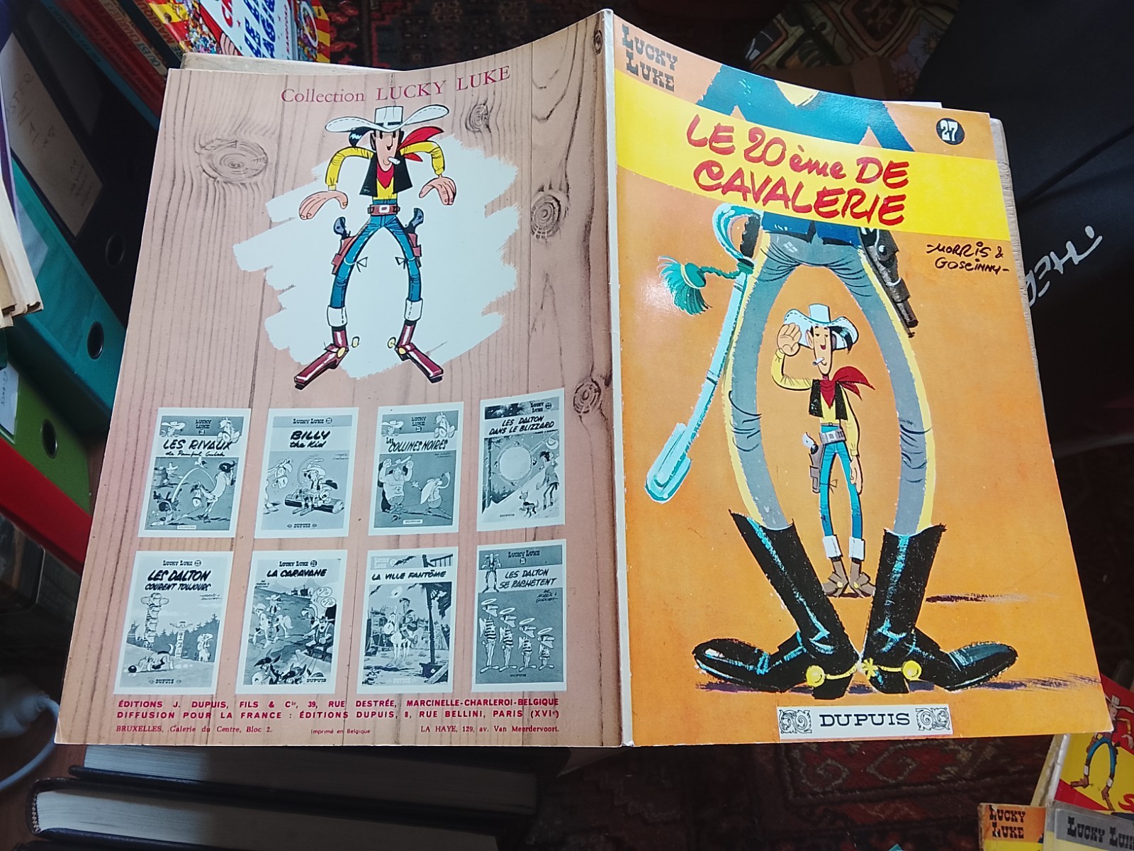 Lucky Luke le 20 ème de cavalerie EO proche du neuf