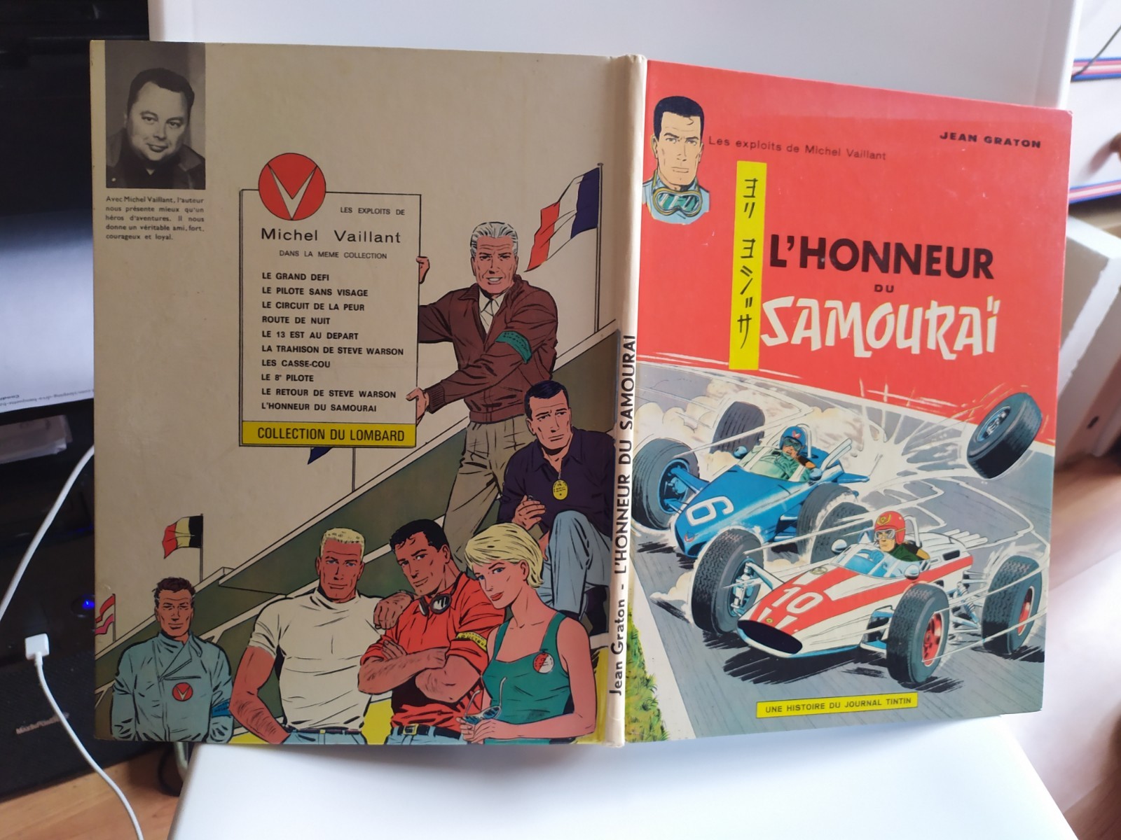 Michel Vaillant l'honneur du samourai EO 1966