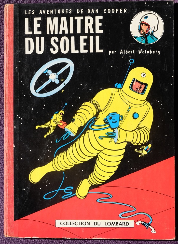 DAN COOPER  / LE MAITRE DU SOLEIL /A WEINBERG / EO LOMBARD 1958 / POINT TINTIN