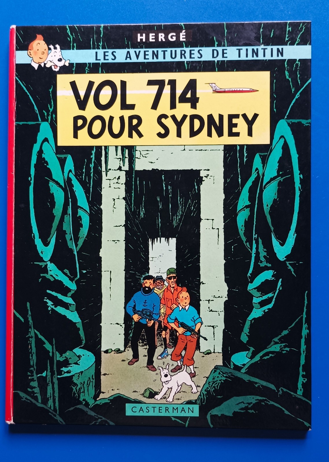 Album tintin-Vol 714 pour Sydney Eo 1968  (1er version) TBE