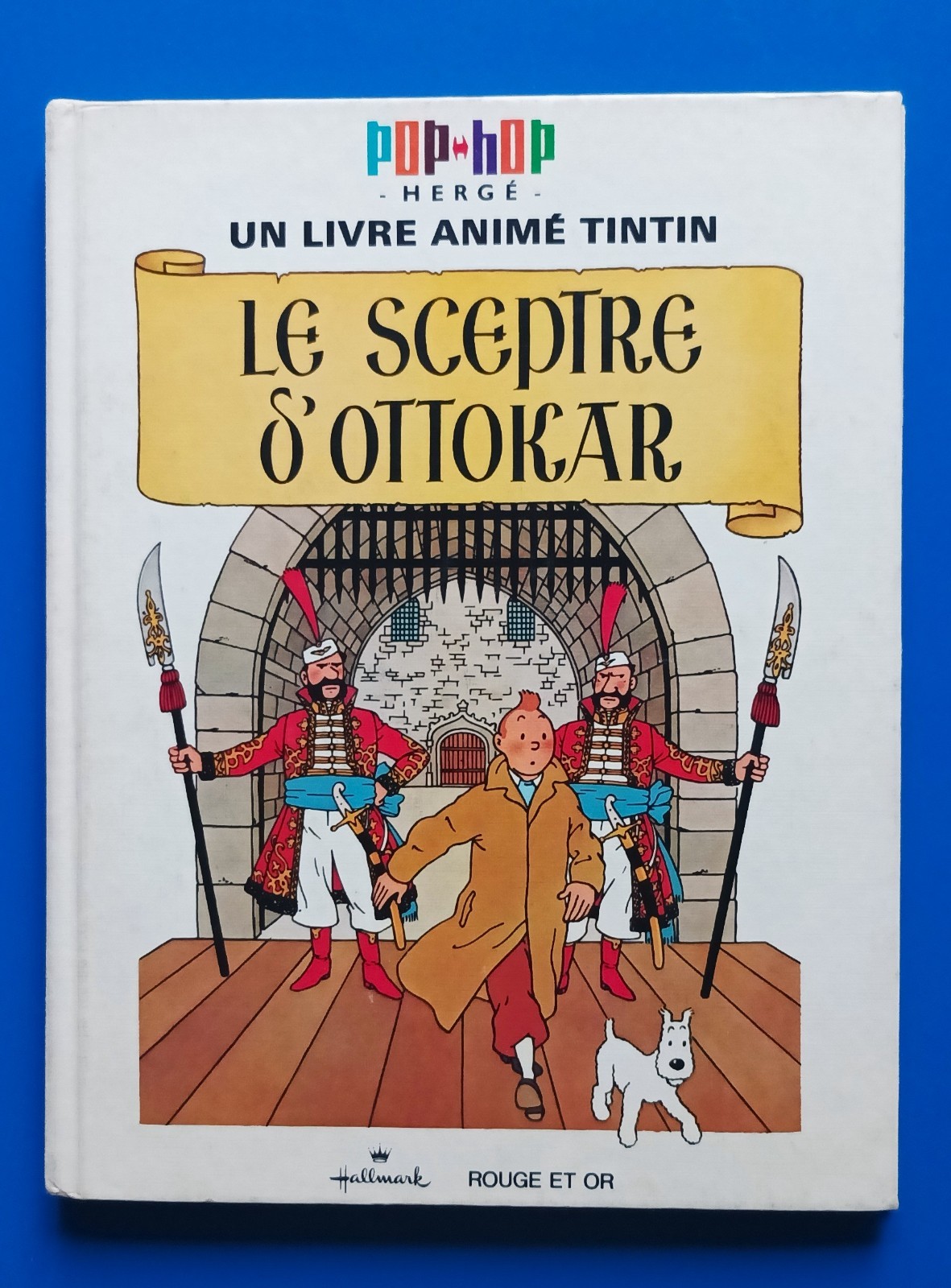 Tintin Pop up- Le Sceptre d'ottokar eo 1969 tbe