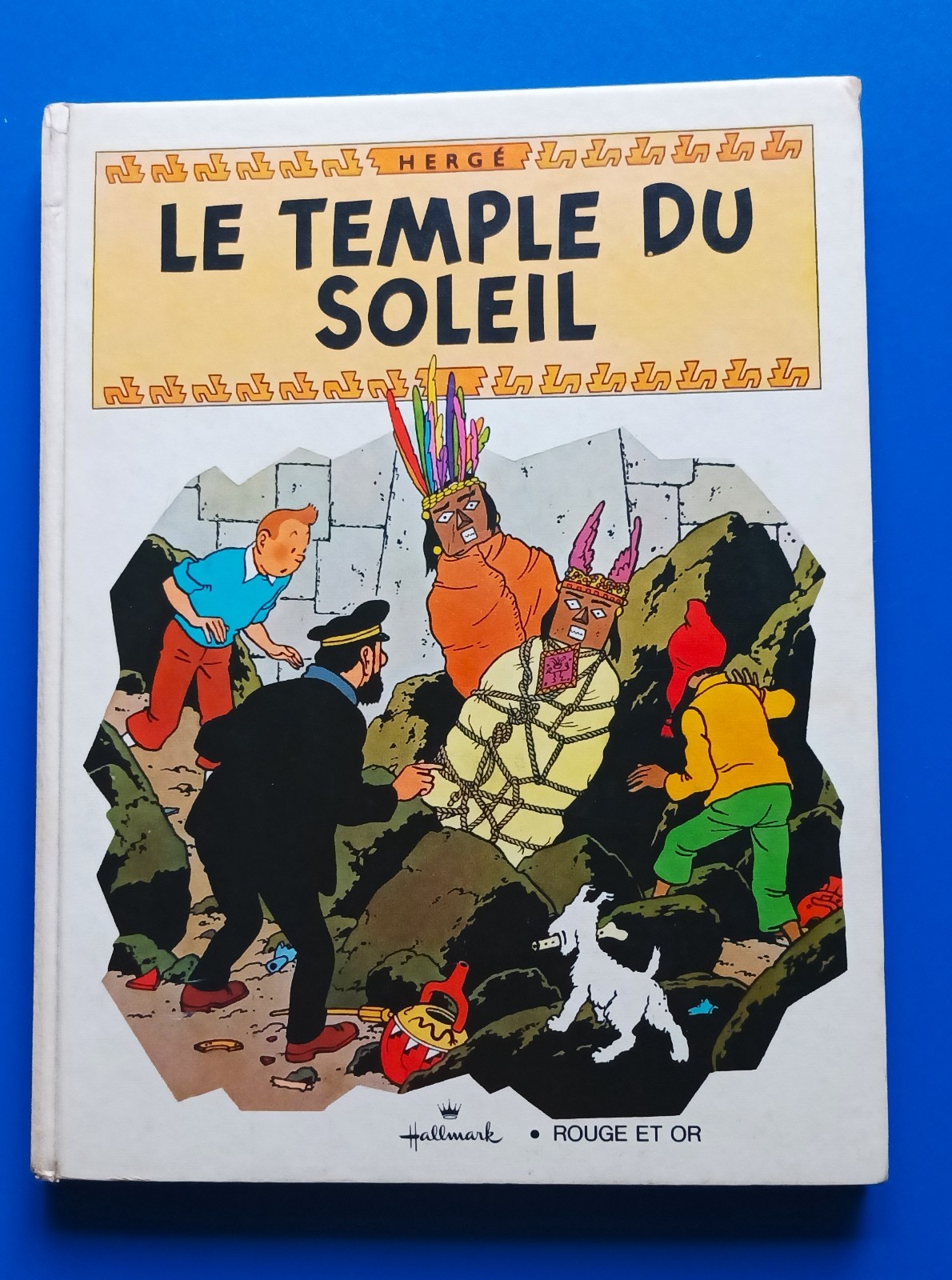 Tintin Pop up- Le Temple du soleil eo 1969 be+/tbe